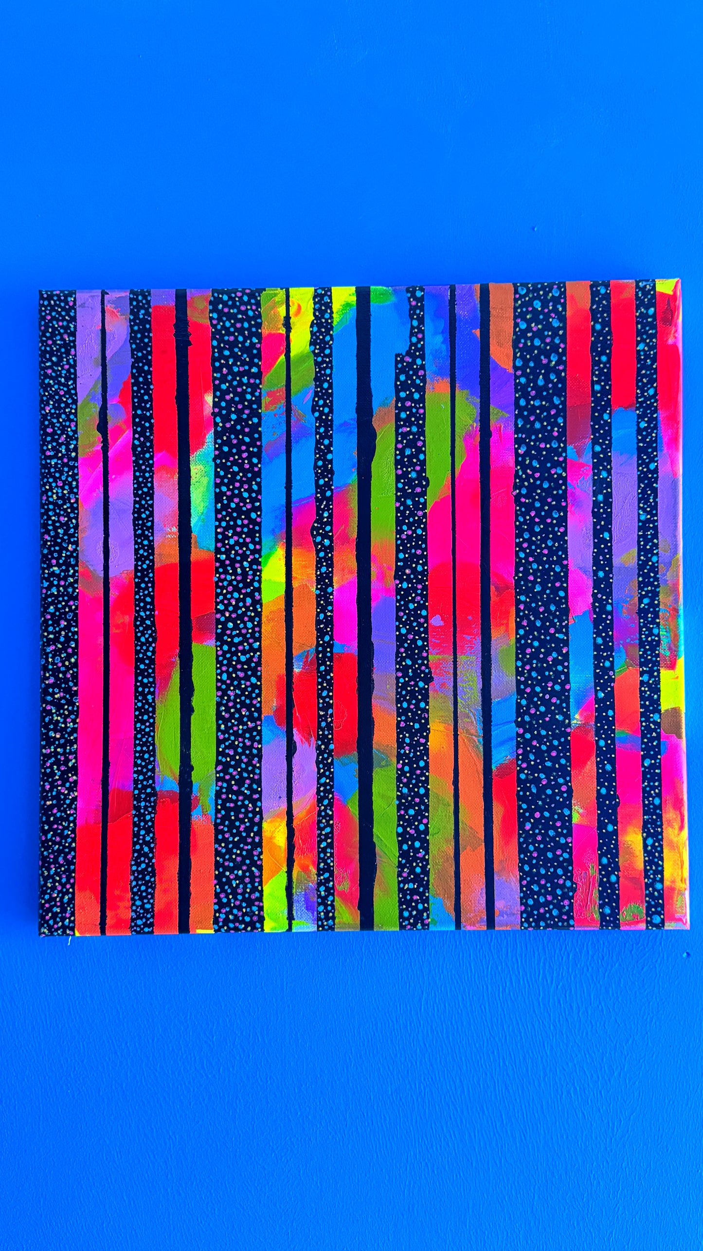 Rainbow Riot 🌈 Painting