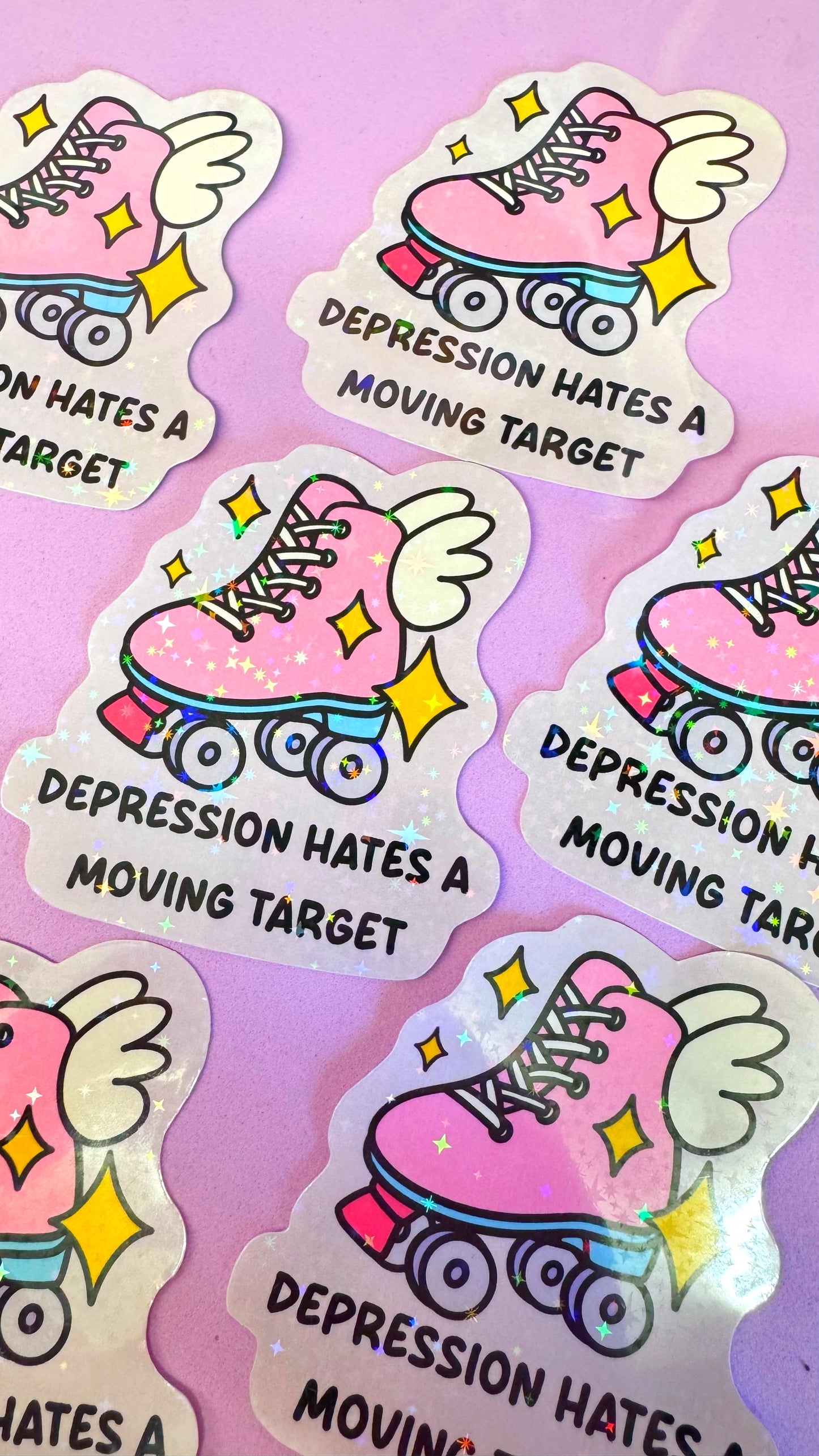 Moving Target Sticker