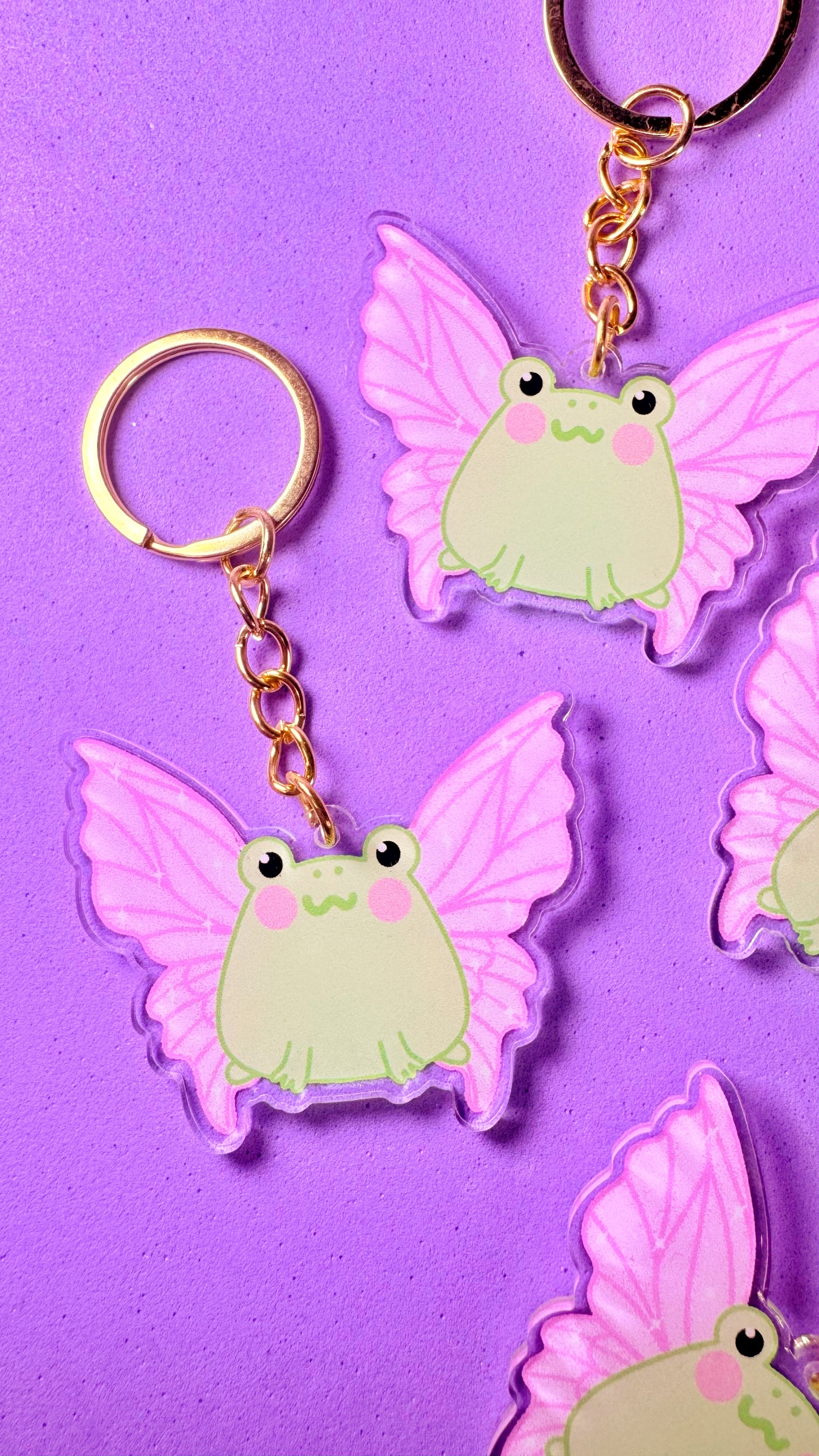Froggy keychains