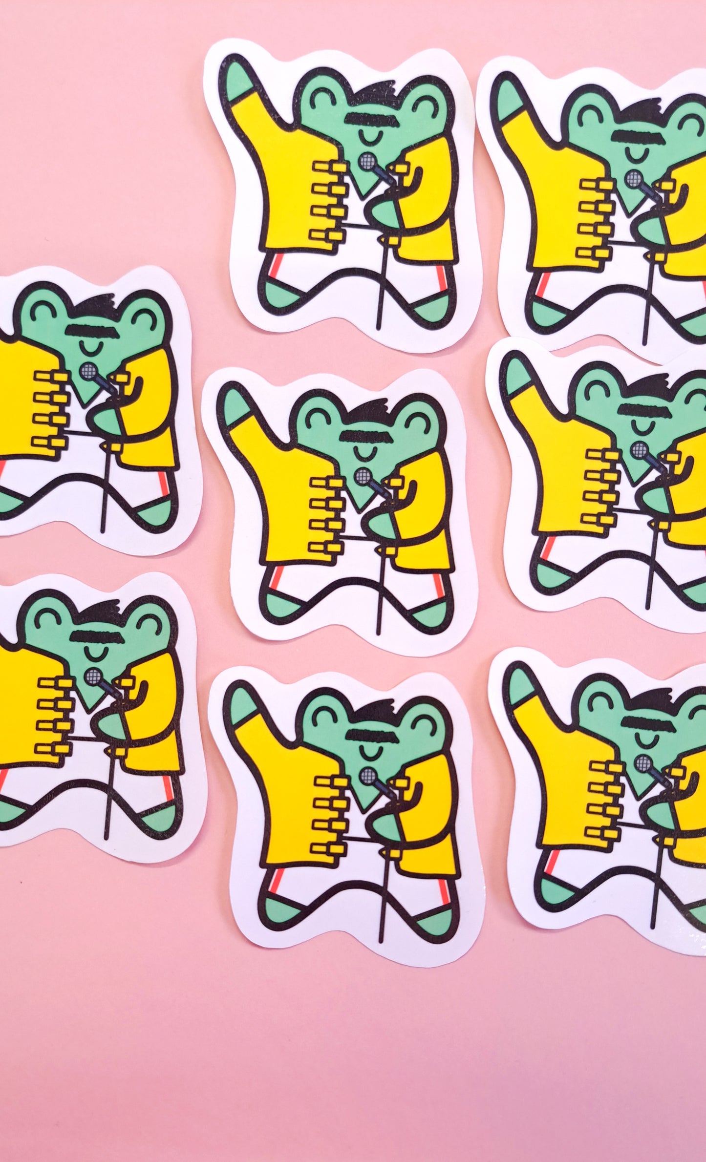 Froggy Mercury Sticker