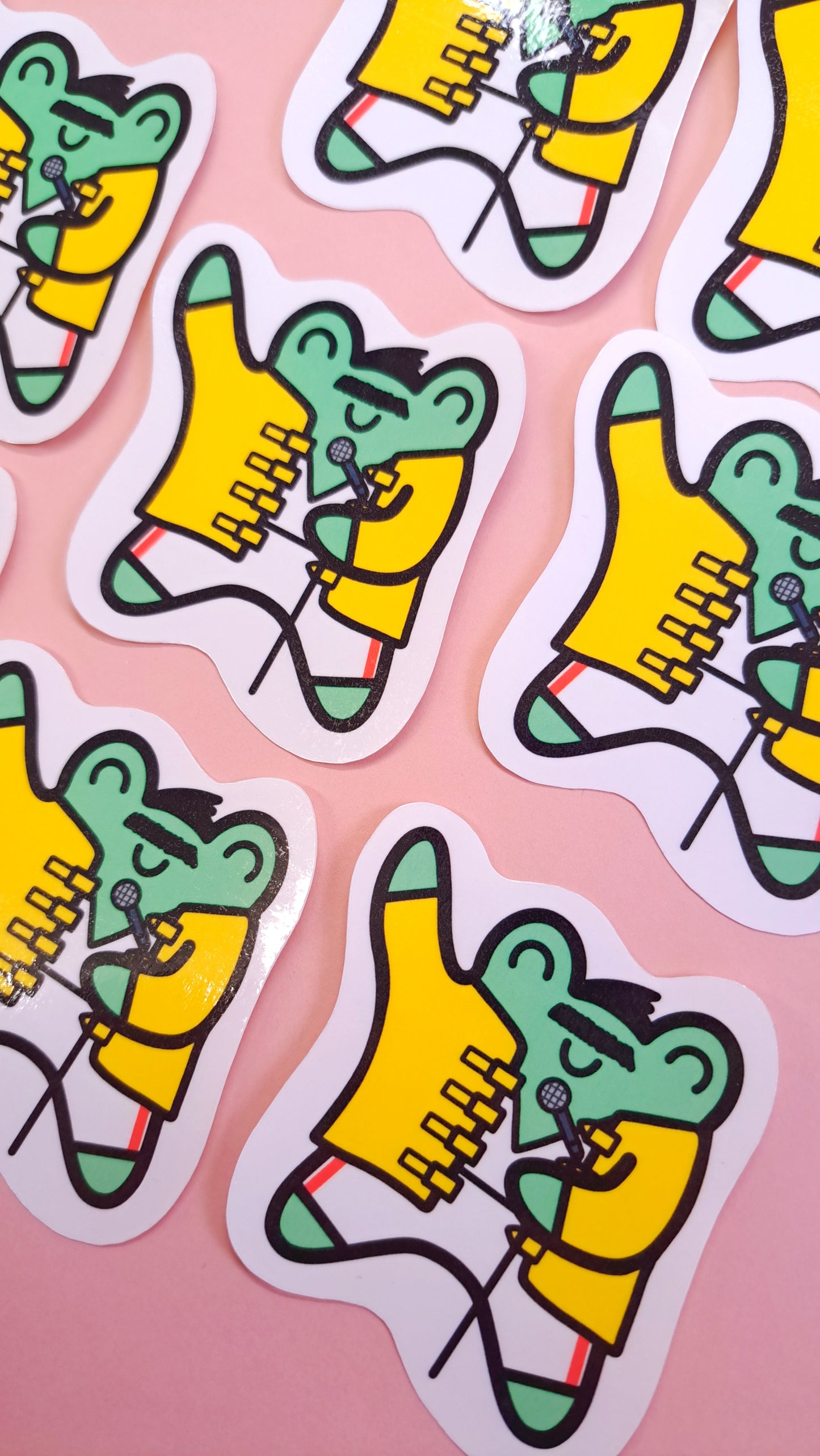 Froggy Mercury Sticker