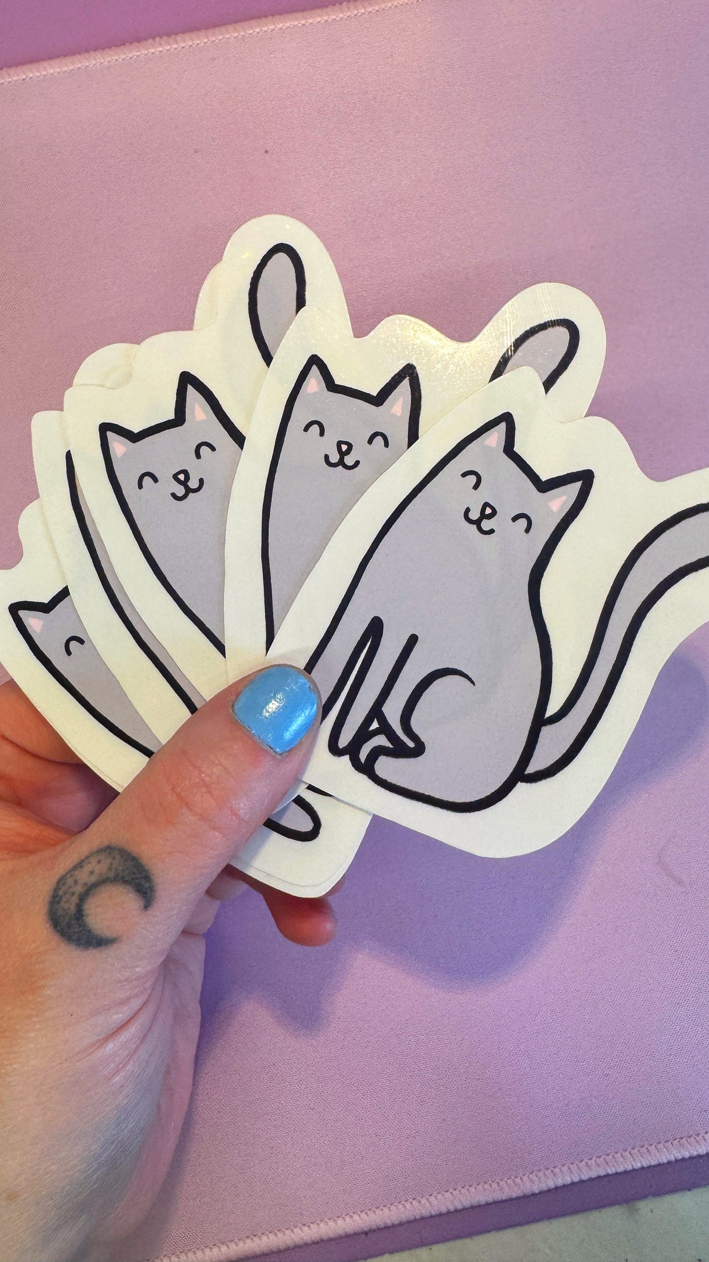 Large Cat Sticker