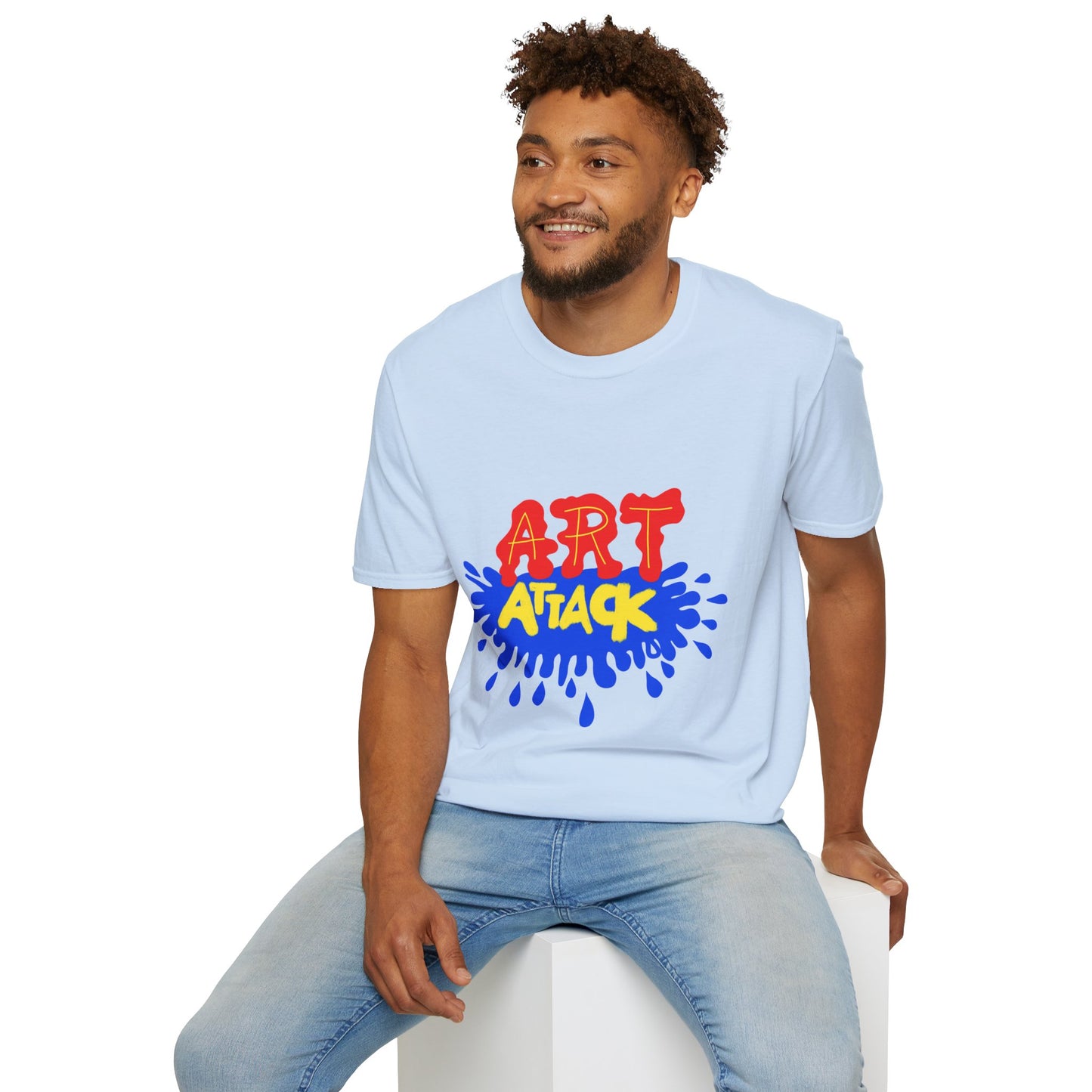 Art Attack Unisex Softstyle T-Shirt