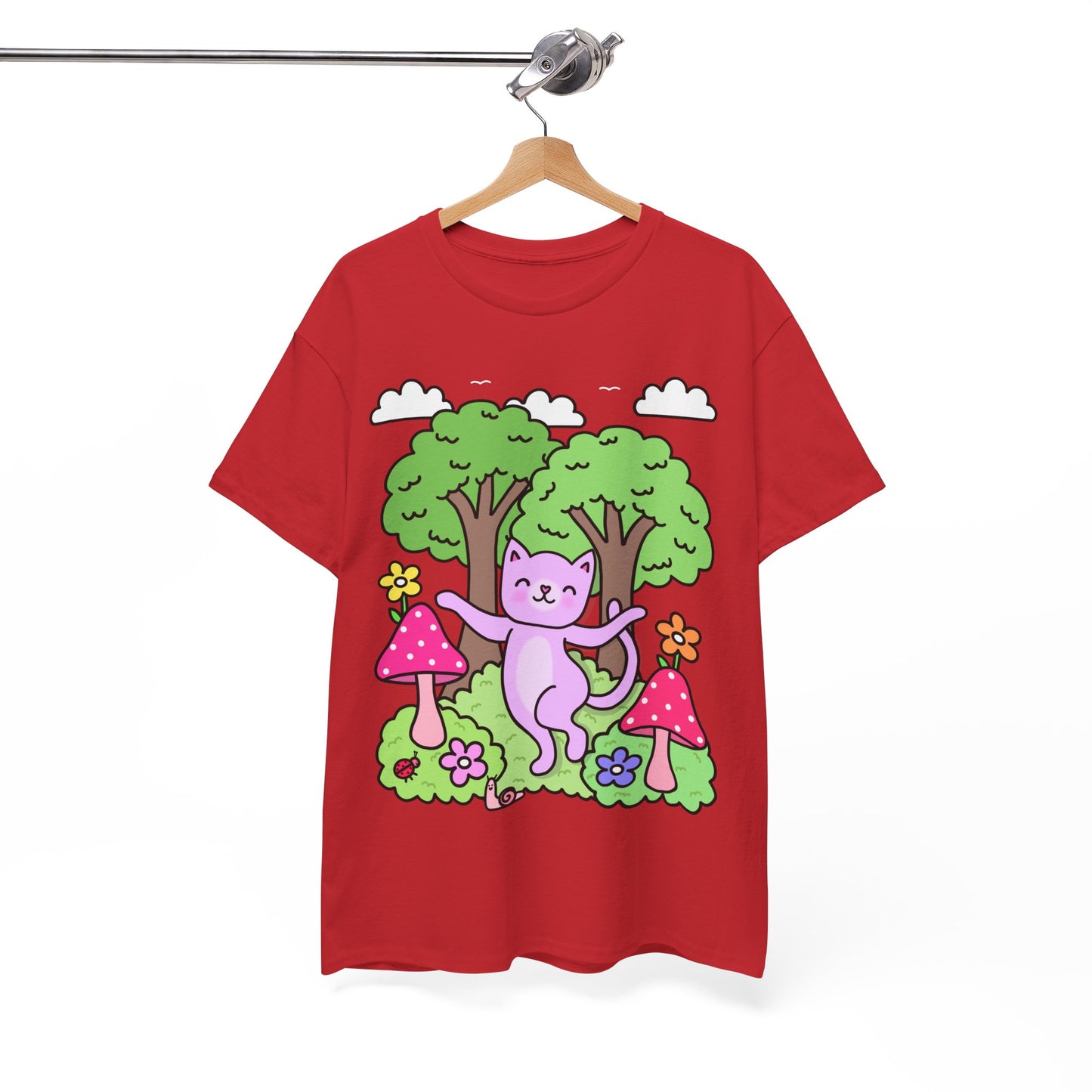 Cute Forest Cat T-Shirt