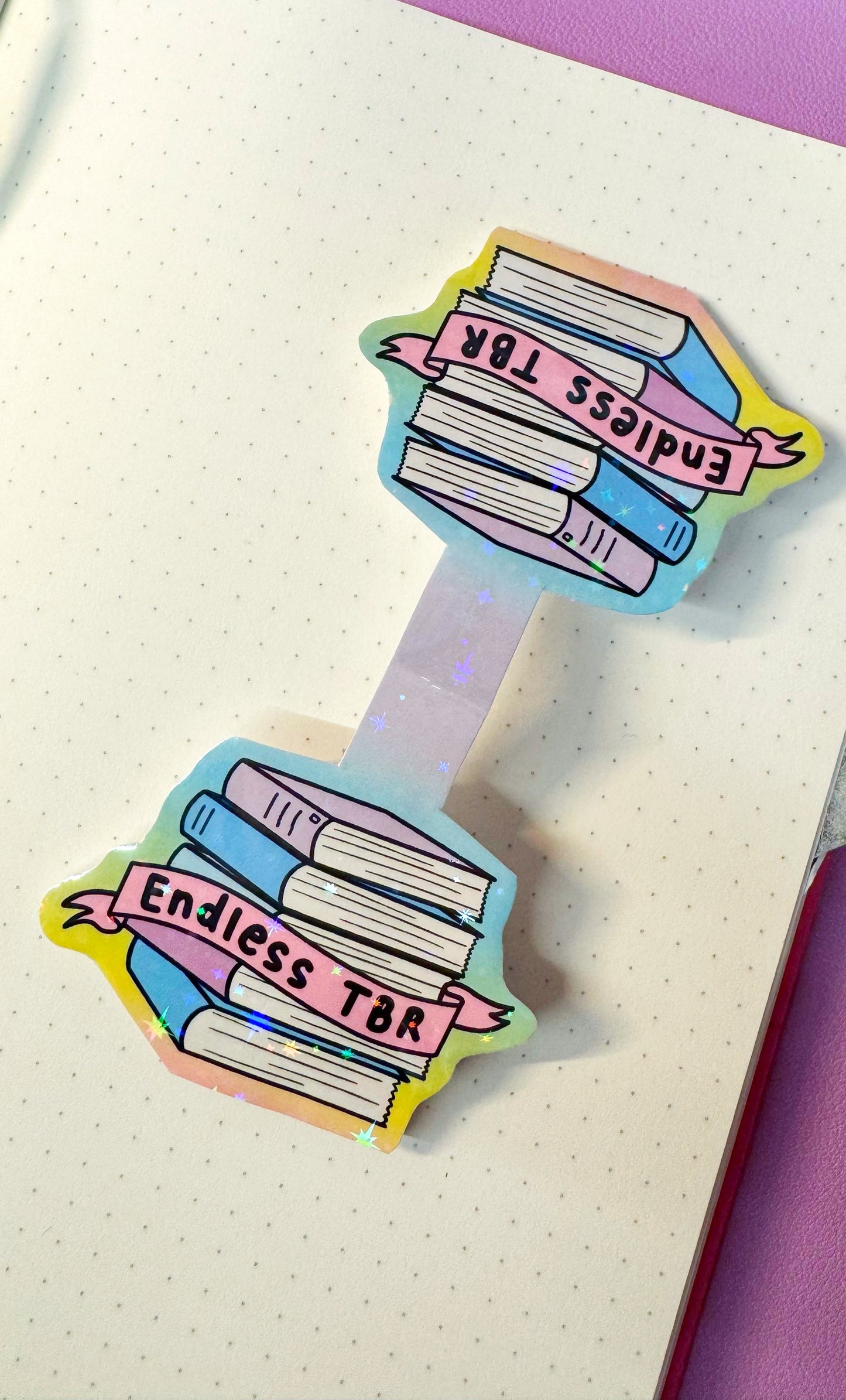TBR Magnetic Bookmark