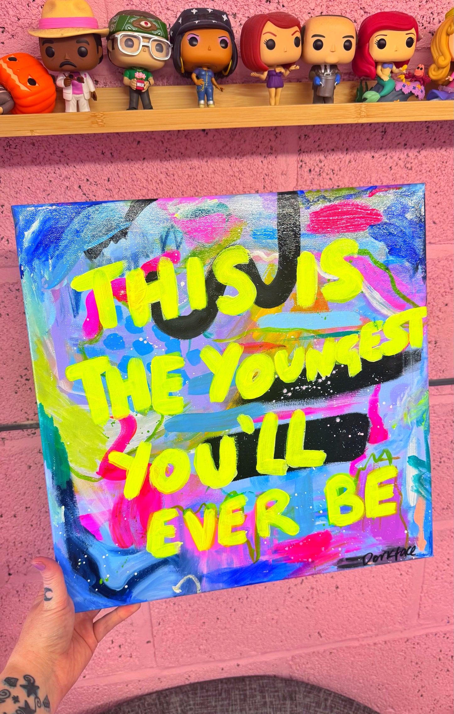 ‘Now Or Never’ Canvas