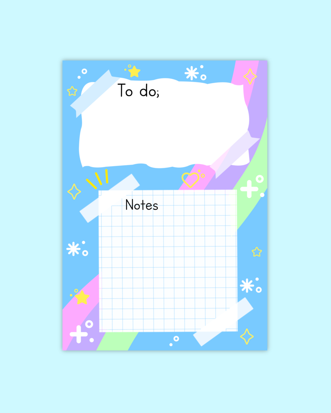 Large Journal page Sticker