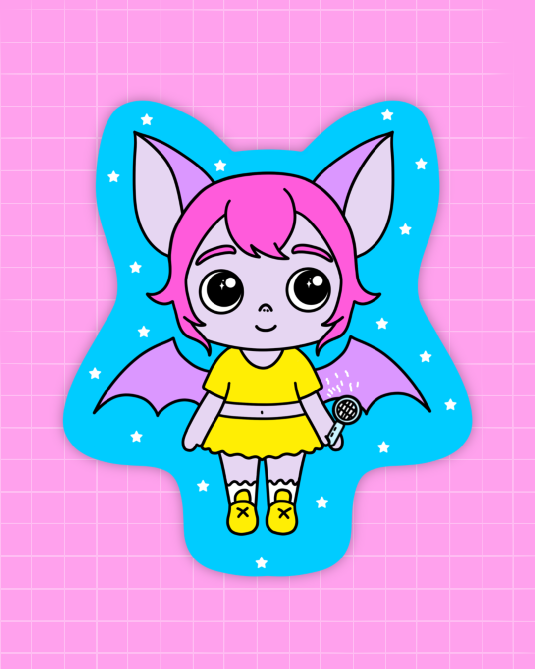 Summer Batgirl Sticker