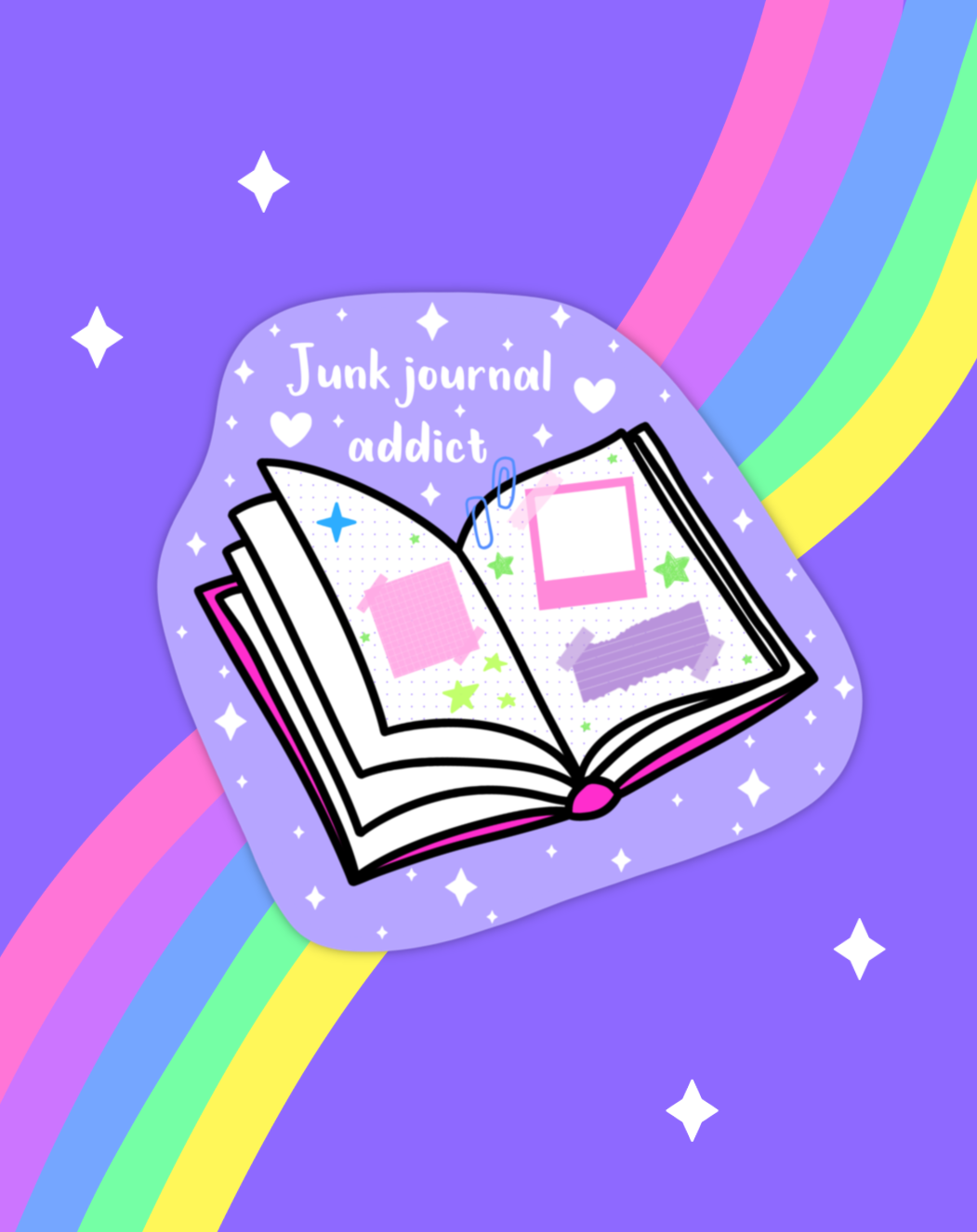 Junk Journal Sticker