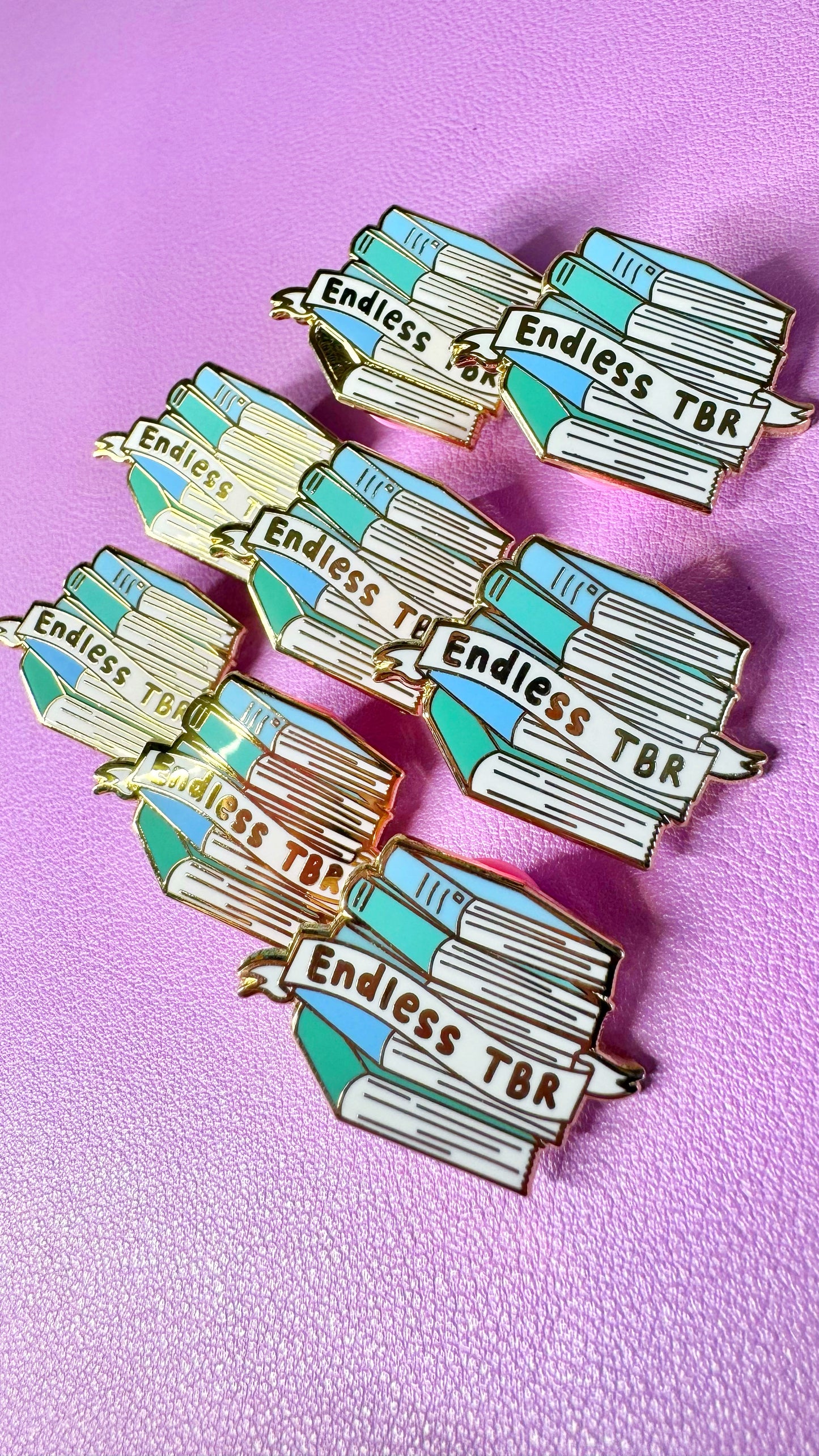 Endless TBR Enamel Pin