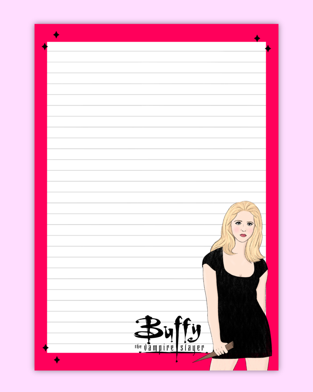 Buffy A5 notepad