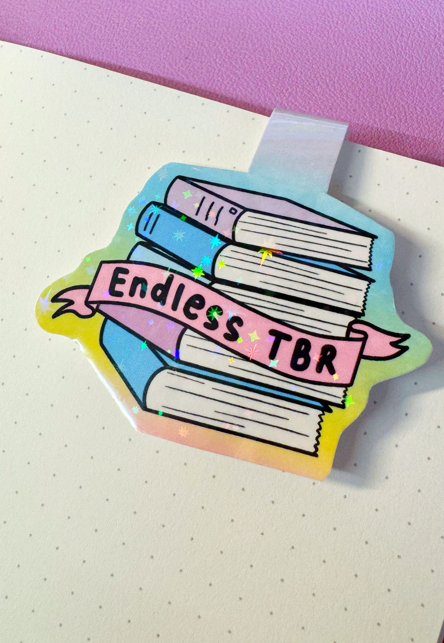TBR Magnetic Bookmark