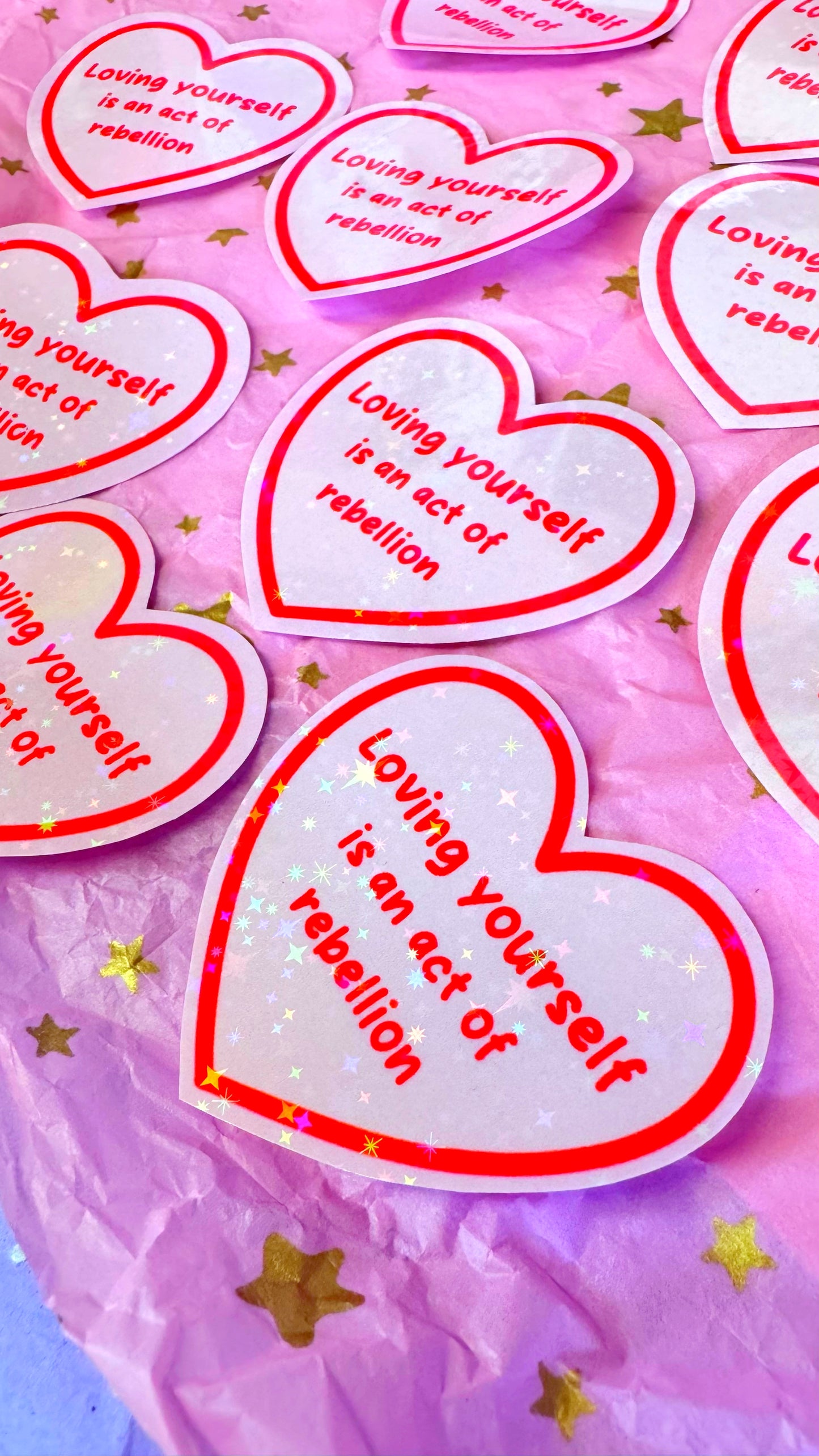 Loving Yourself Rebellion Sticker