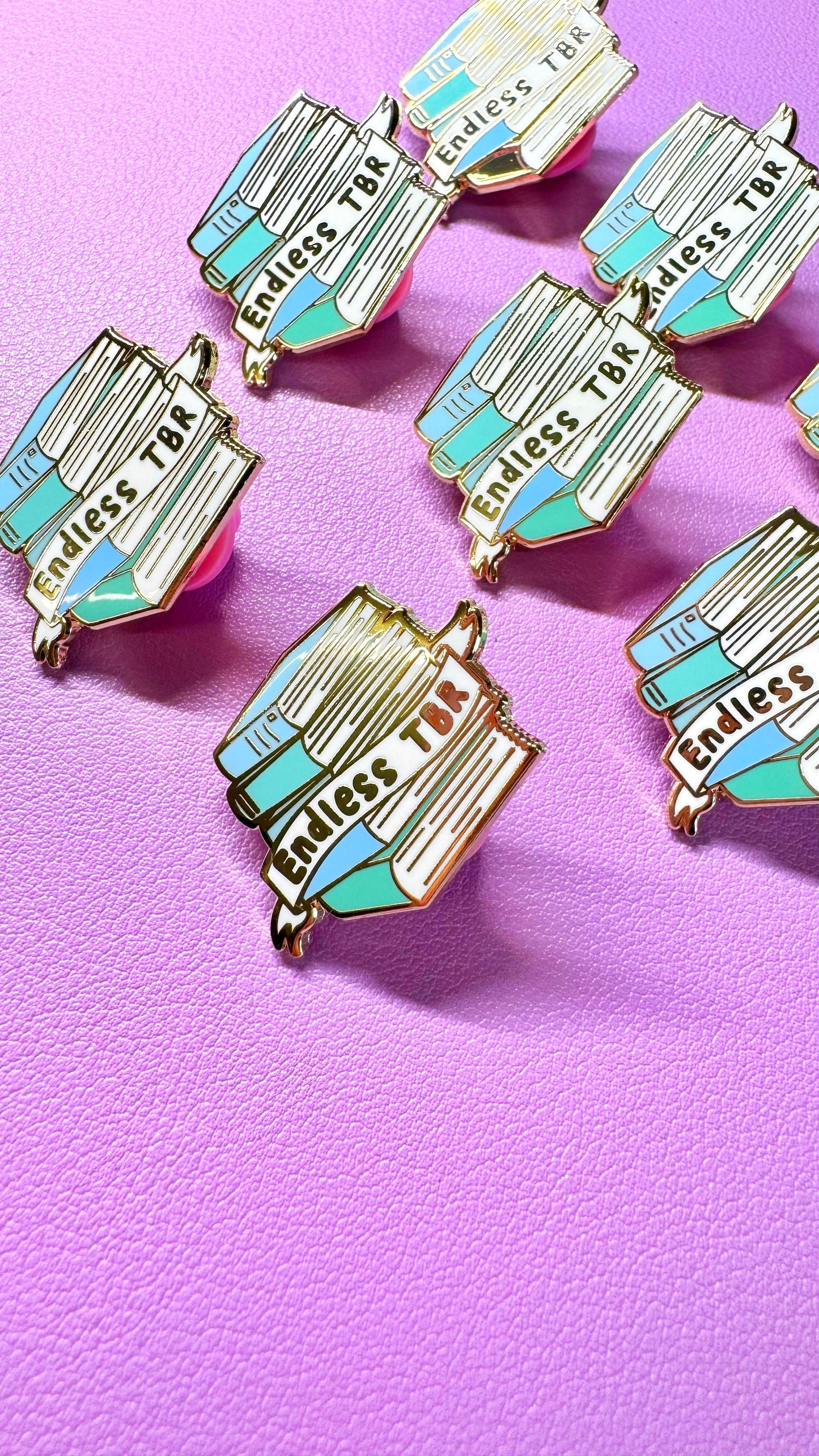 Endless TBR Enamel Pin
