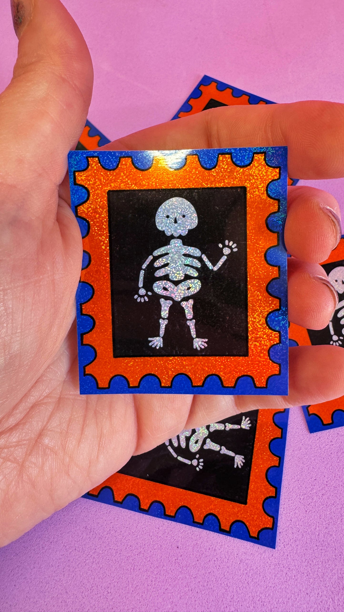 Skele Stamp Sticker