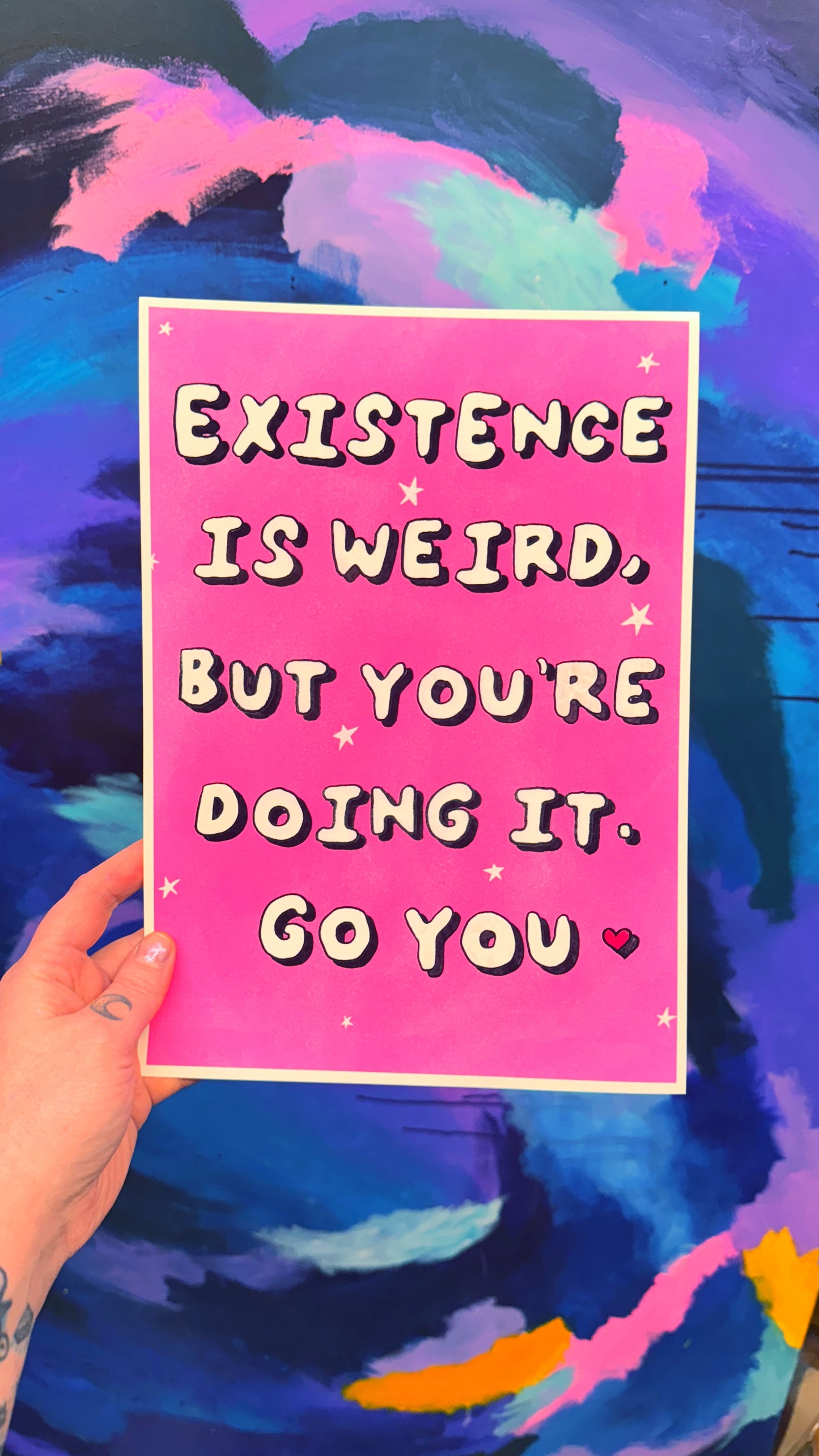 Existence Print