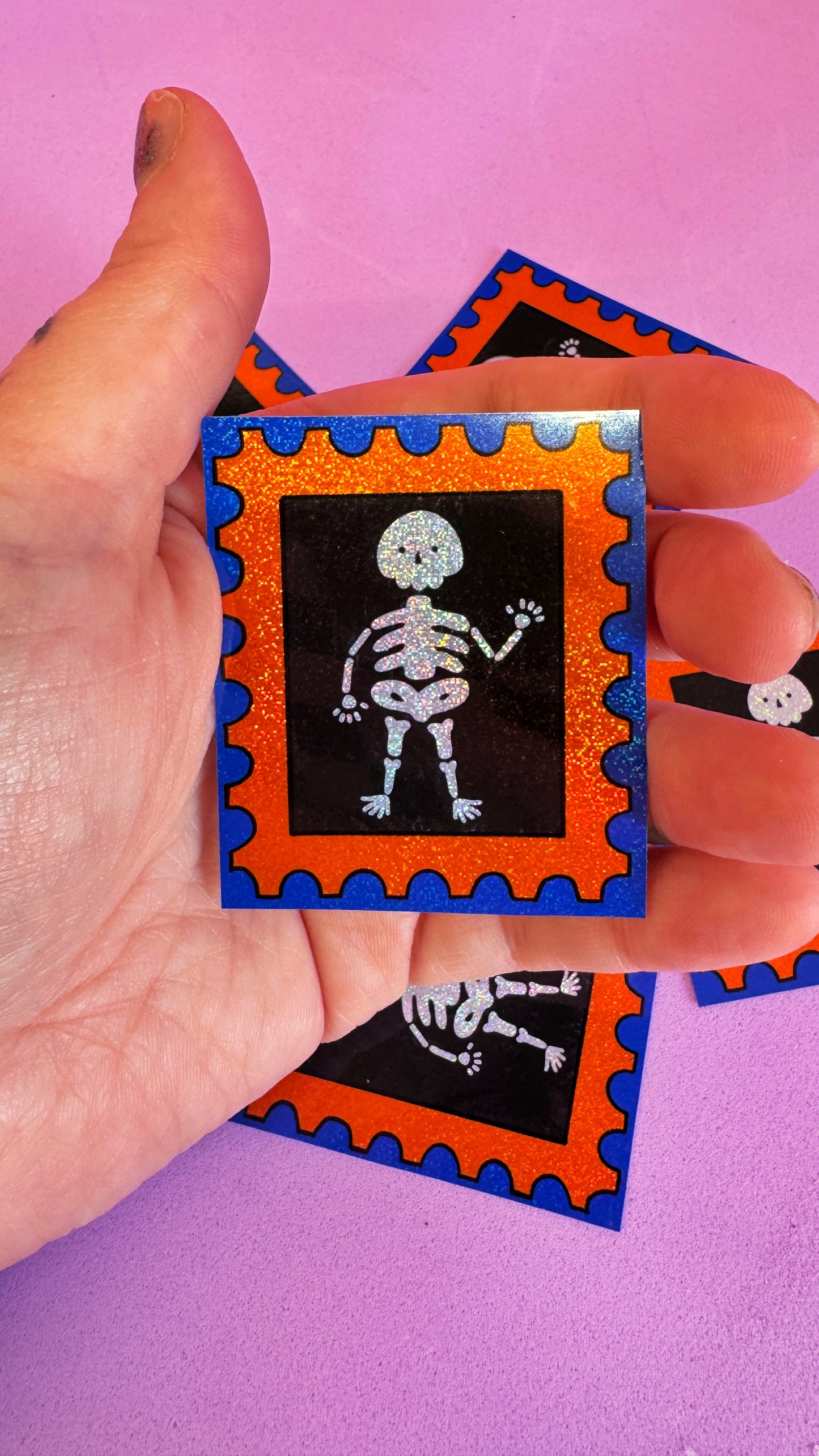 Skele Stamp Sticker
