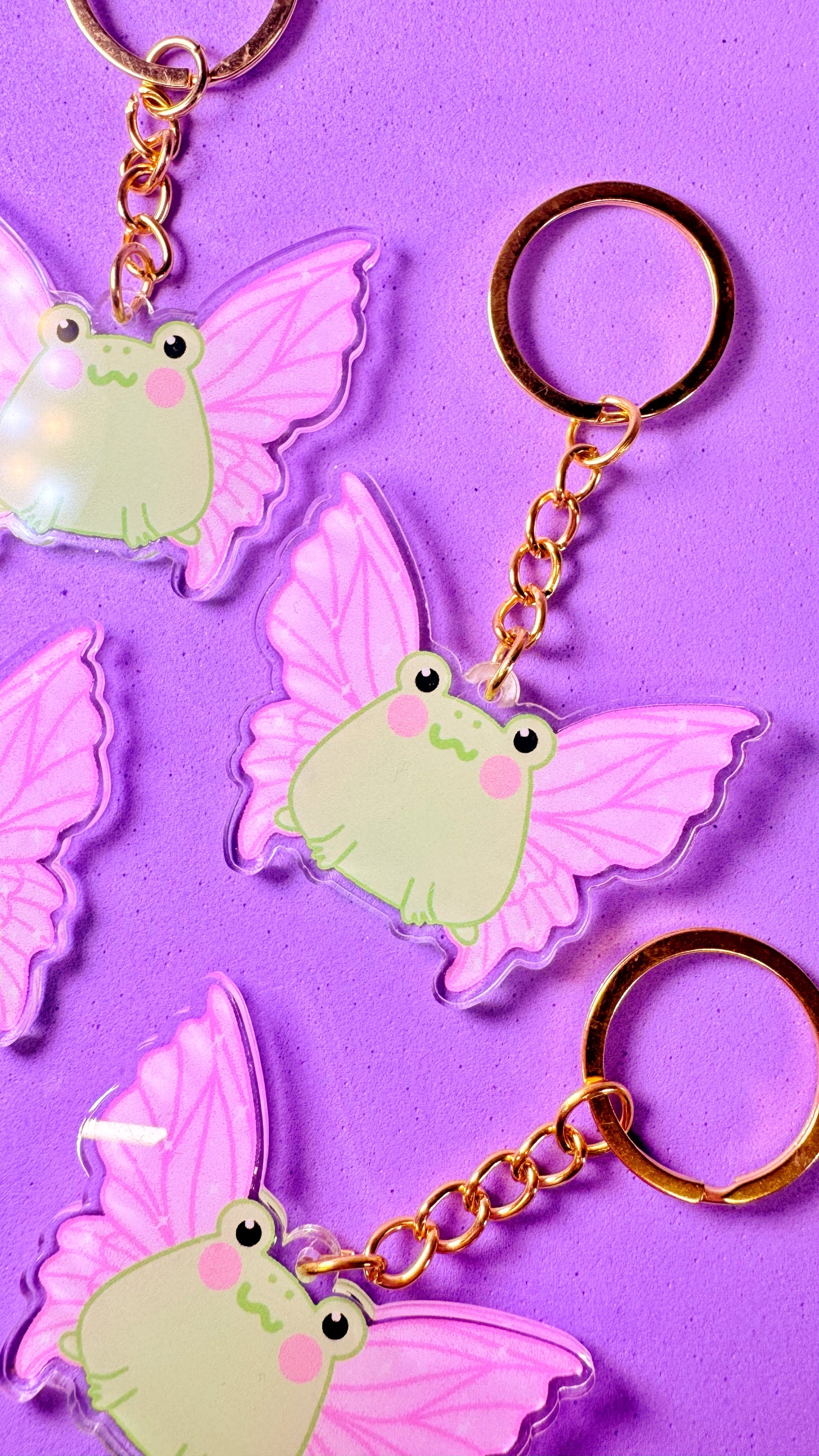 Froggy keychains