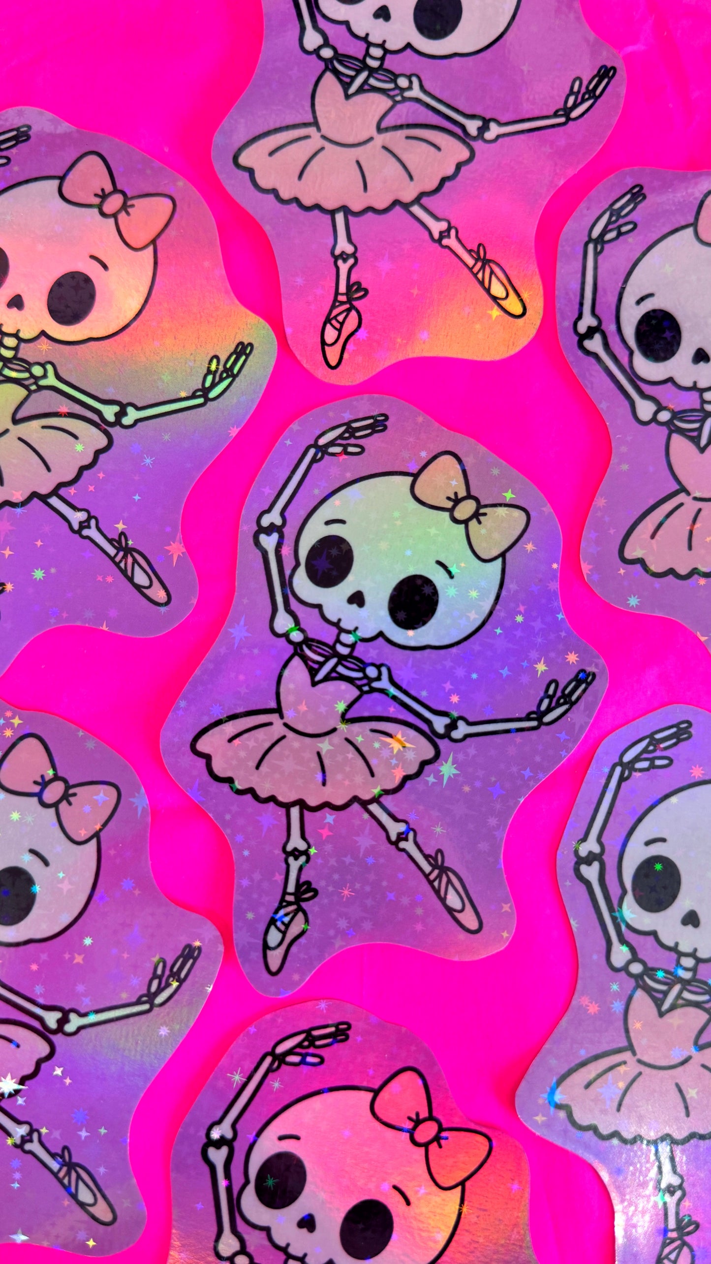 Skele Ballerina Sticker