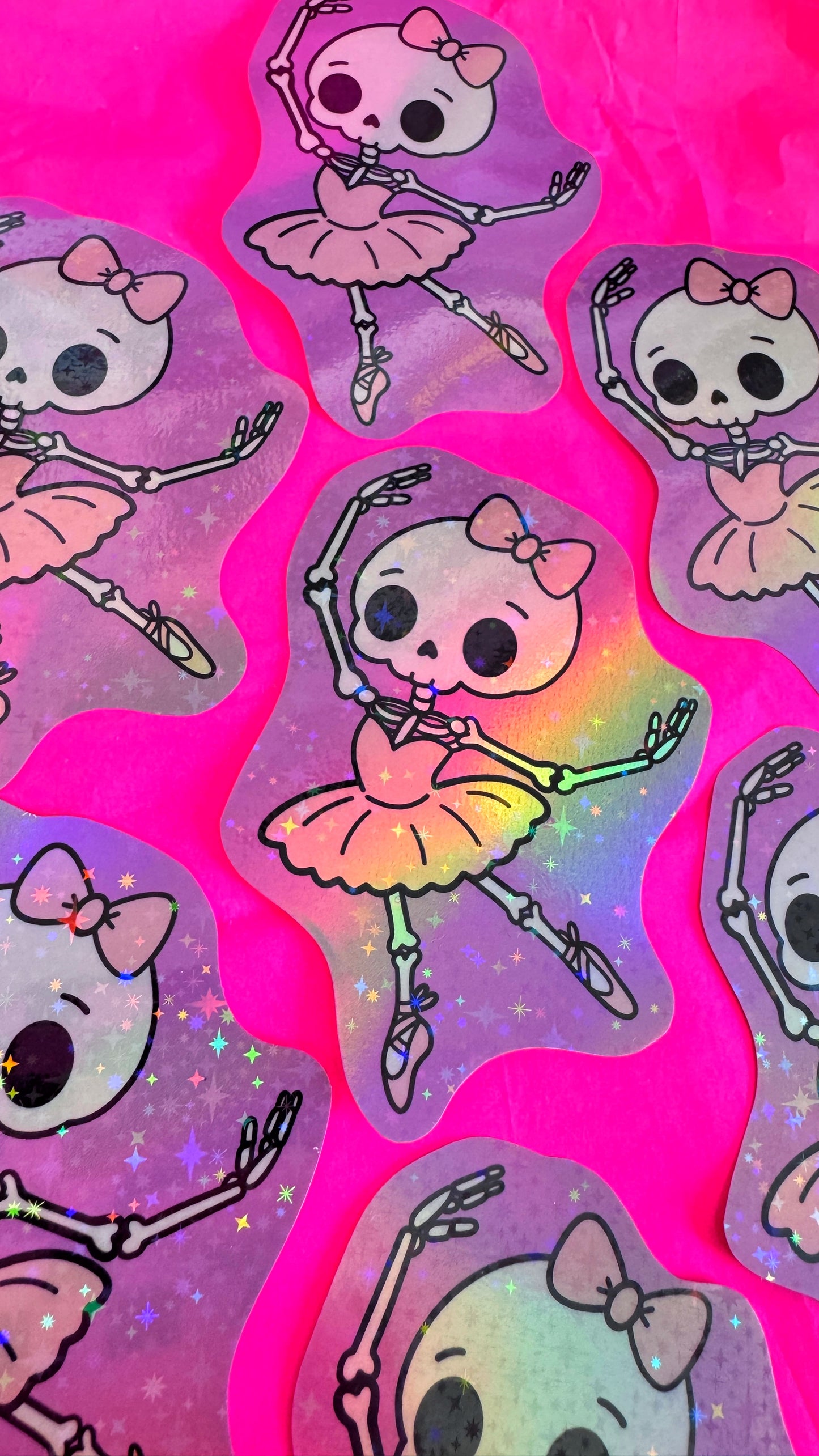 Skele Ballerina Sticker