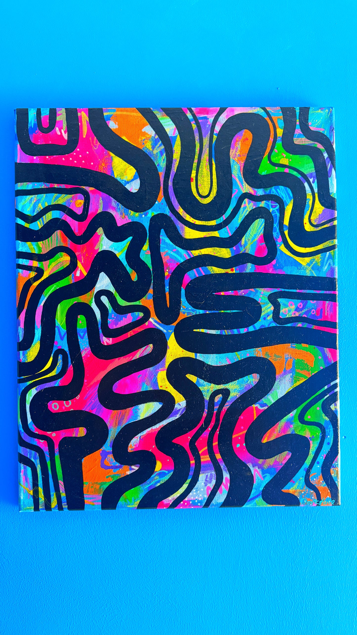 Rainbow Drift Painting