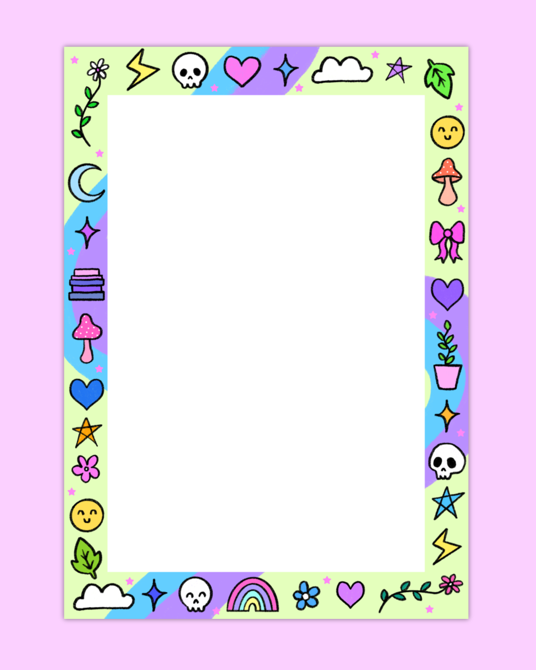 A4 Doodle Notepad