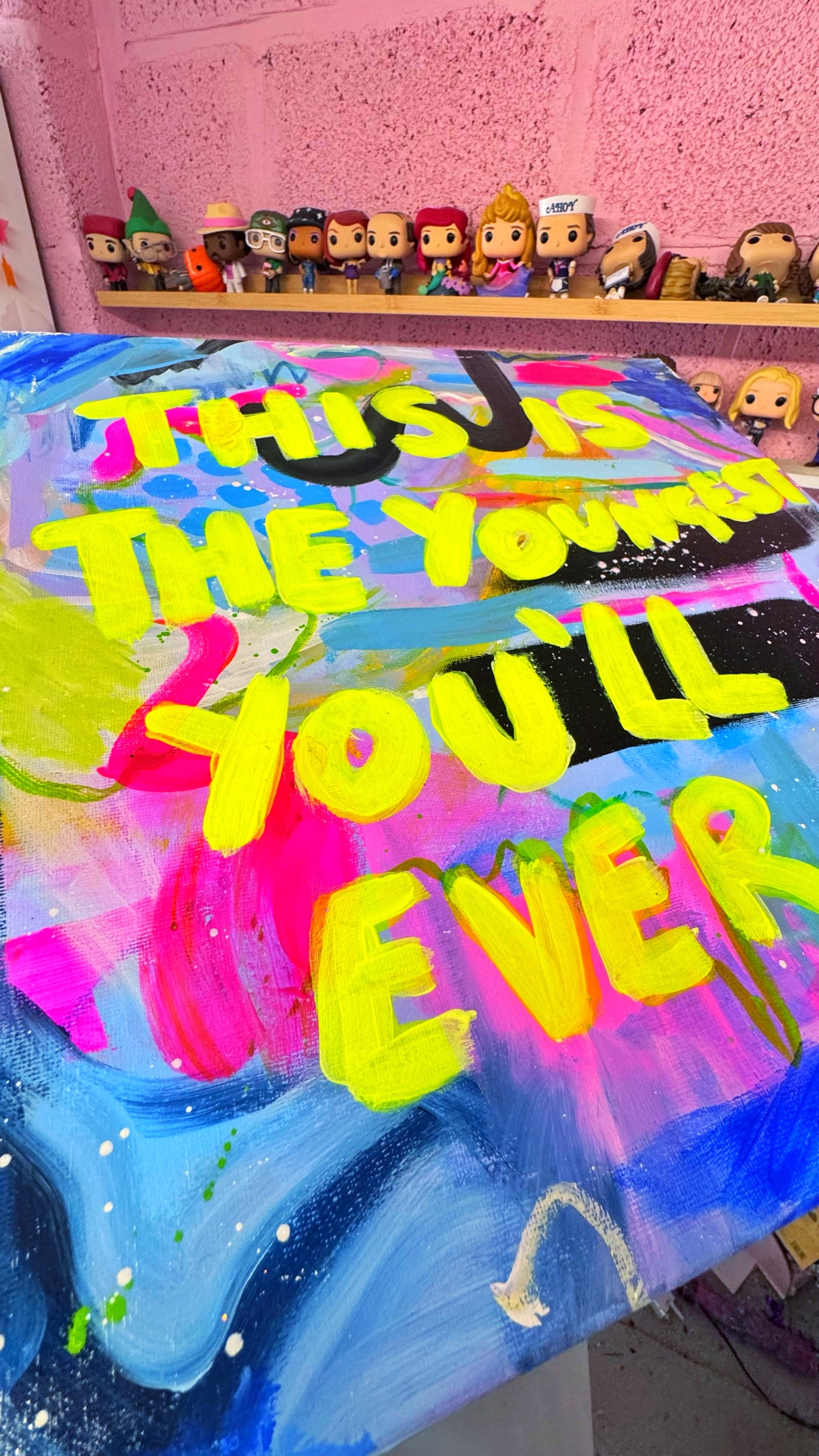 ‘Now Or Never’ Canvas