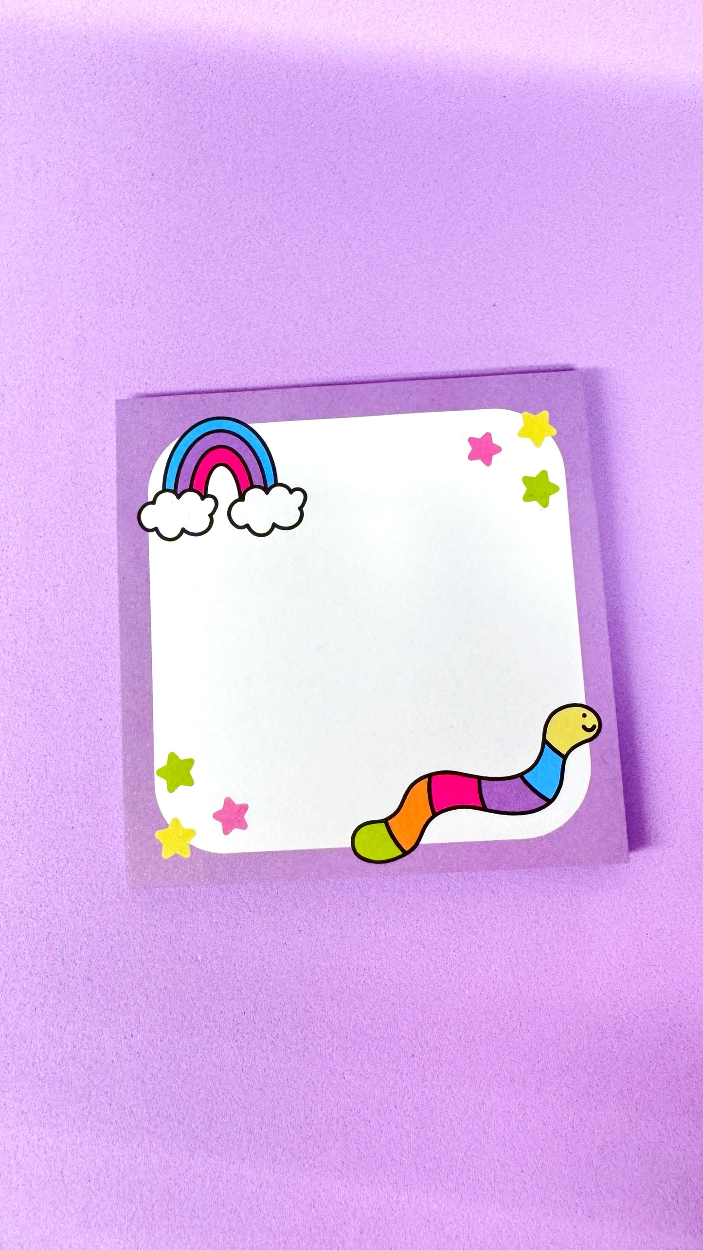 Rainbow Sticky Note Pad