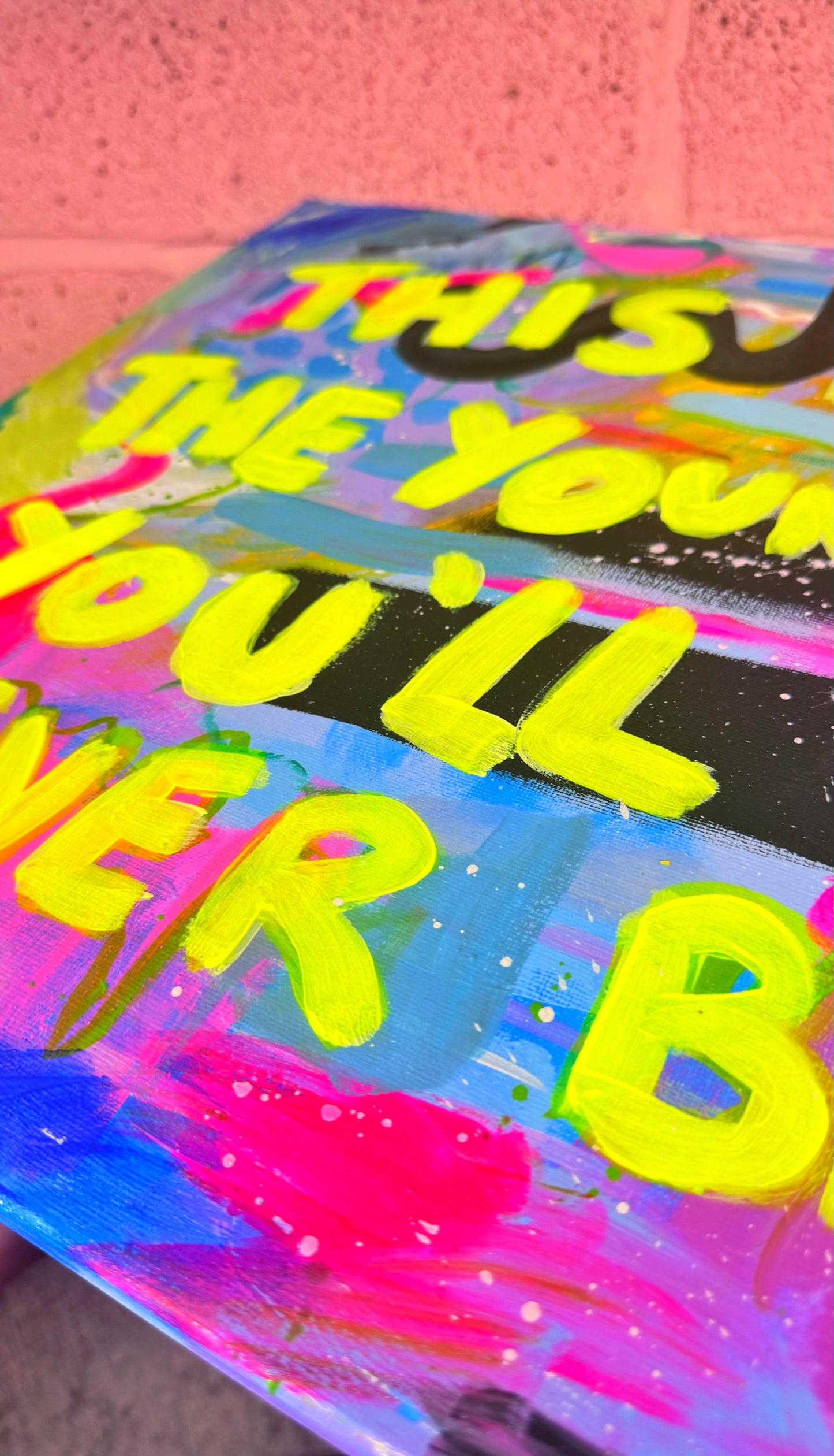 ‘Now Or Never’ Canvas