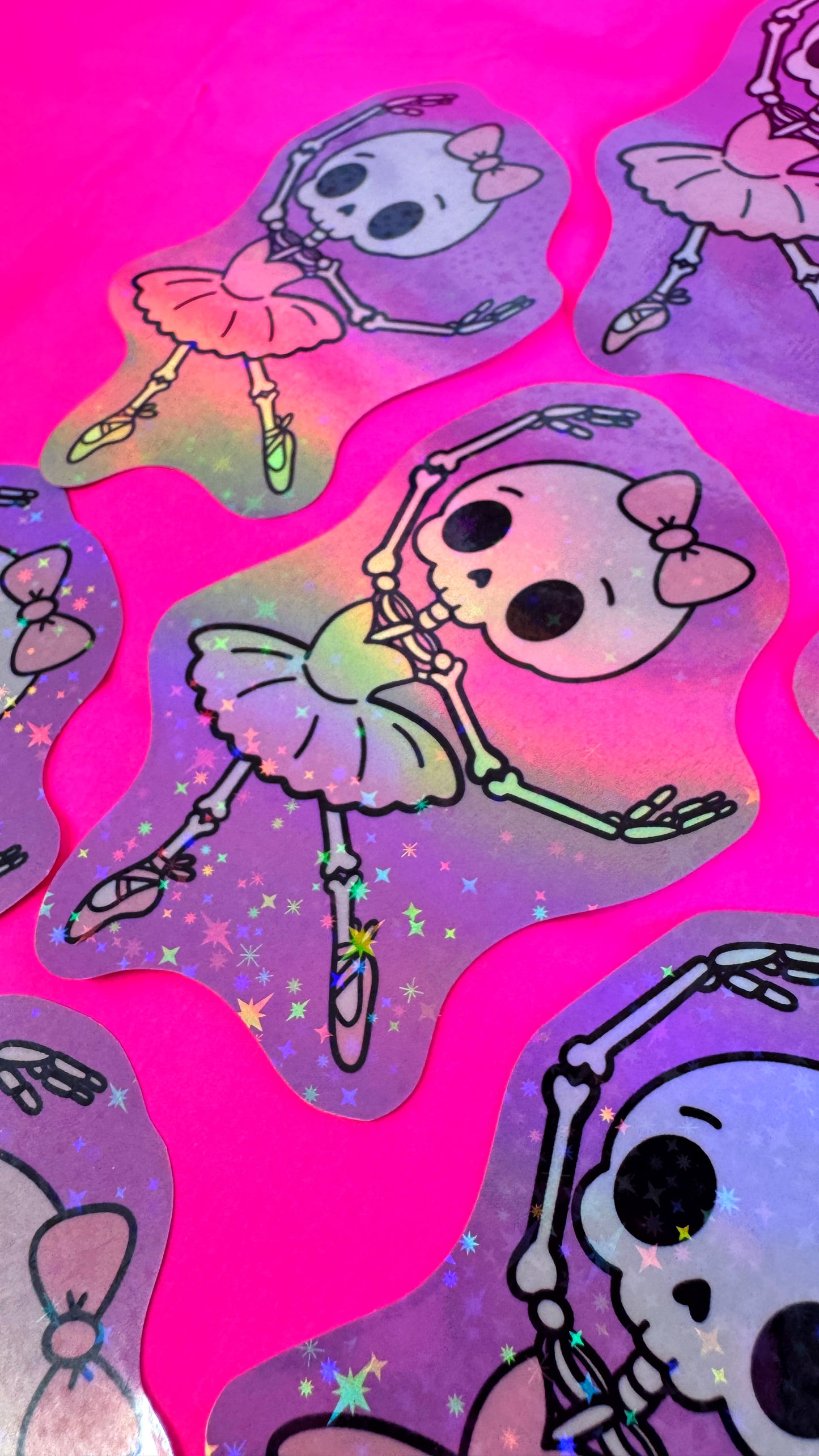 Skele Ballerina Sticker