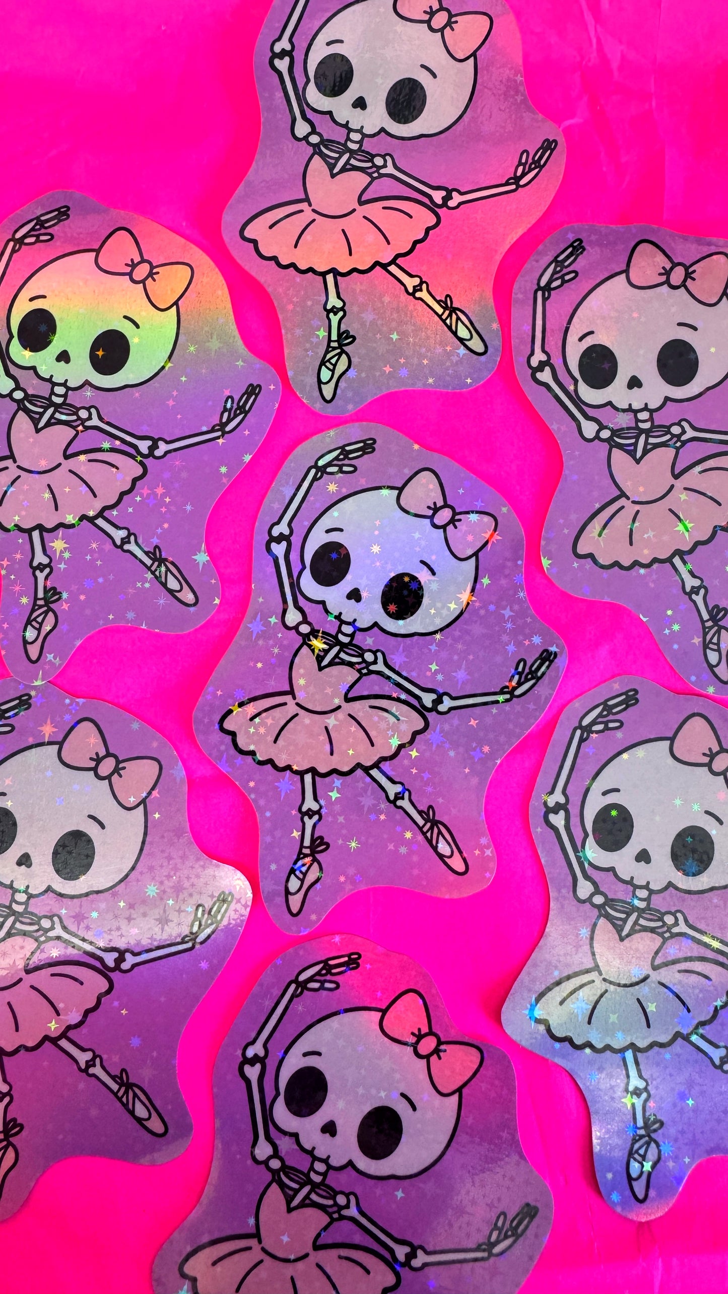 Skele Ballerina Sticker