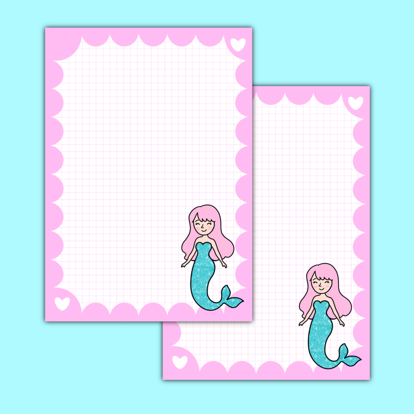 Mermaid Notepad