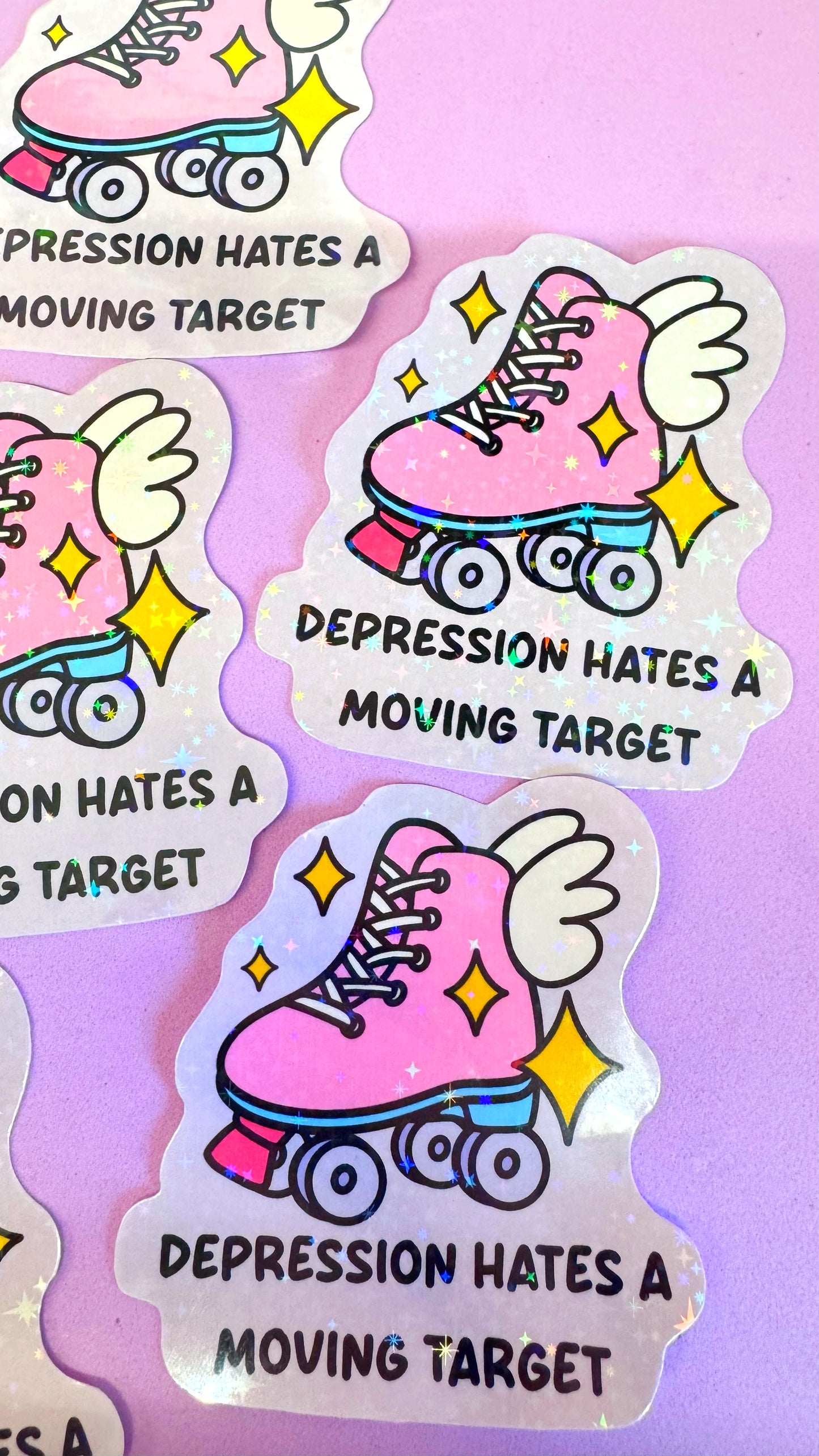 Moving Target Sticker