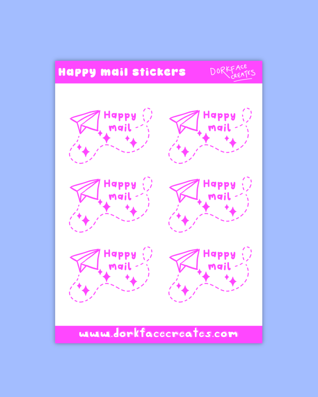Happy Mail Stickers