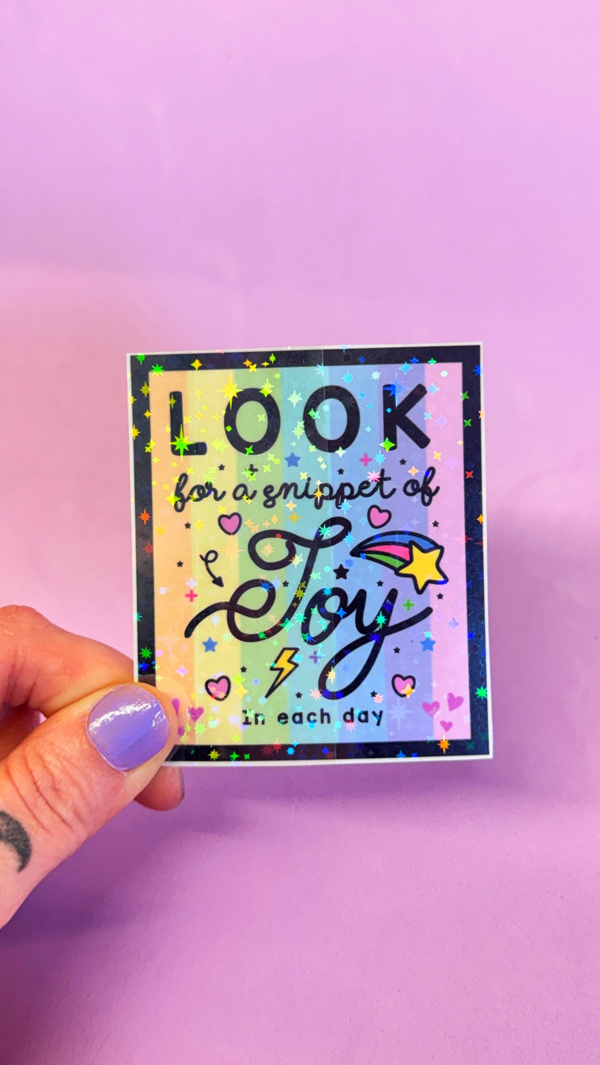 Snippets Of Joy Sticker