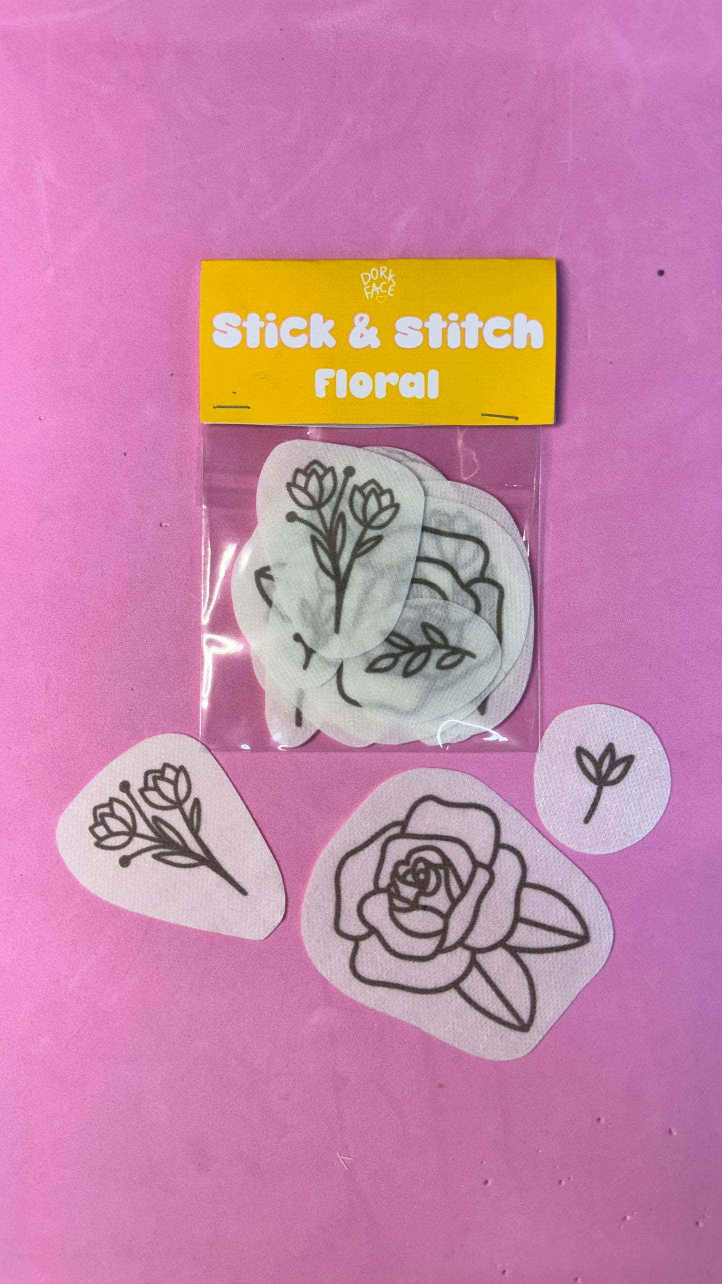 Floral Stick & Stitch Pack