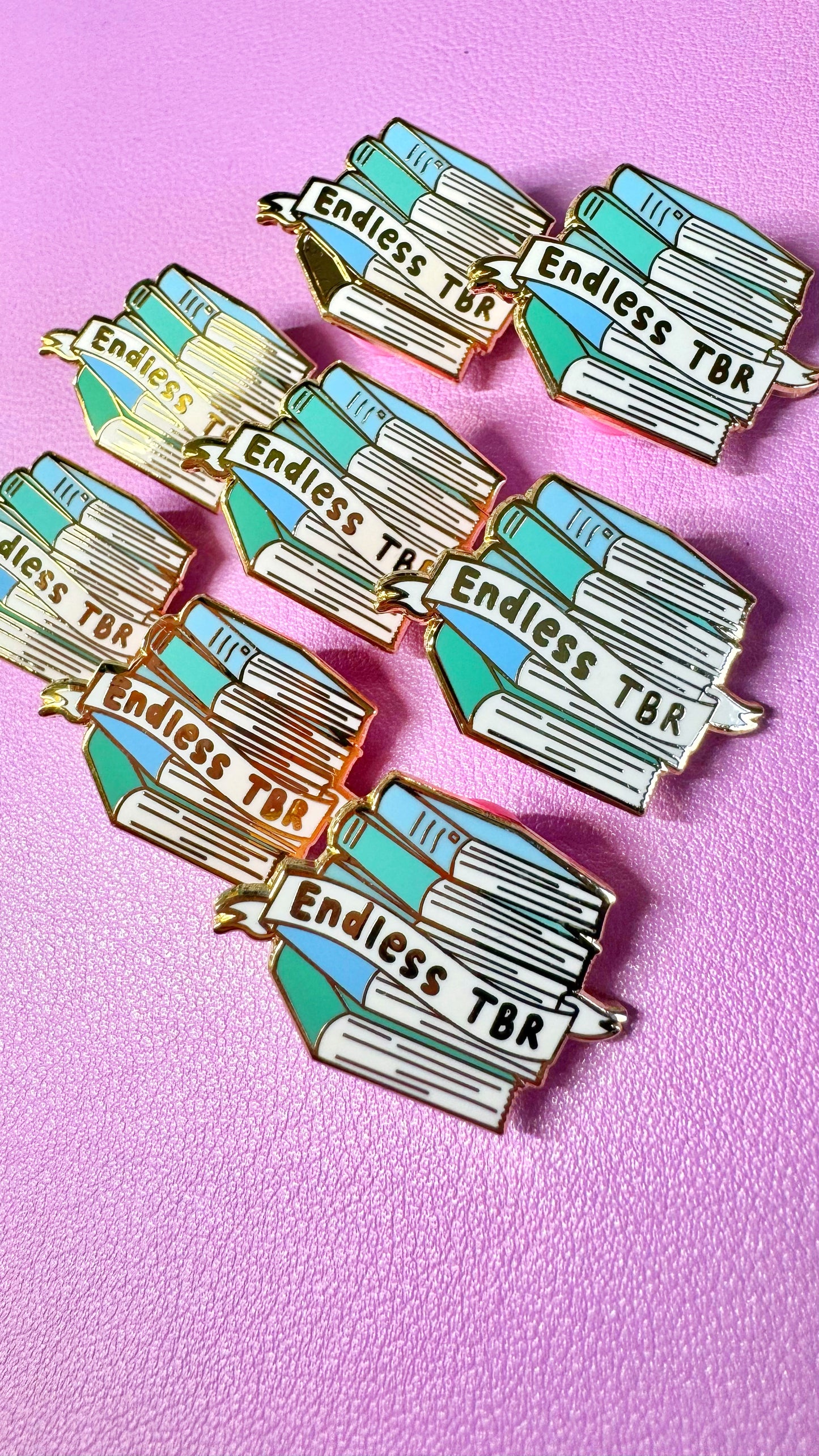 Endless TBR Enamel Pin