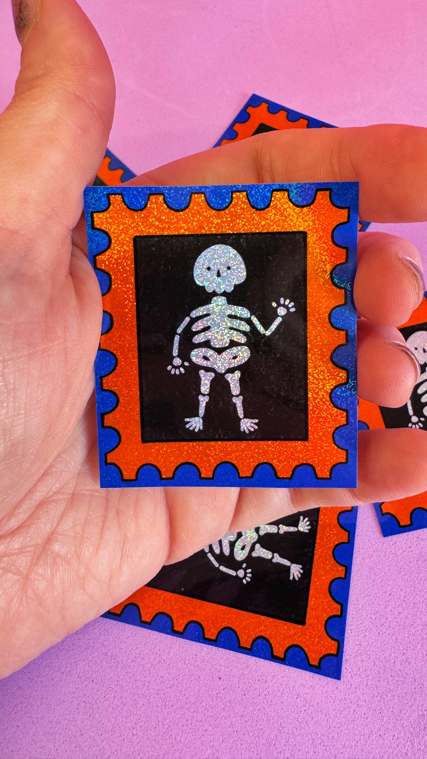 Skele Stamp Sticker