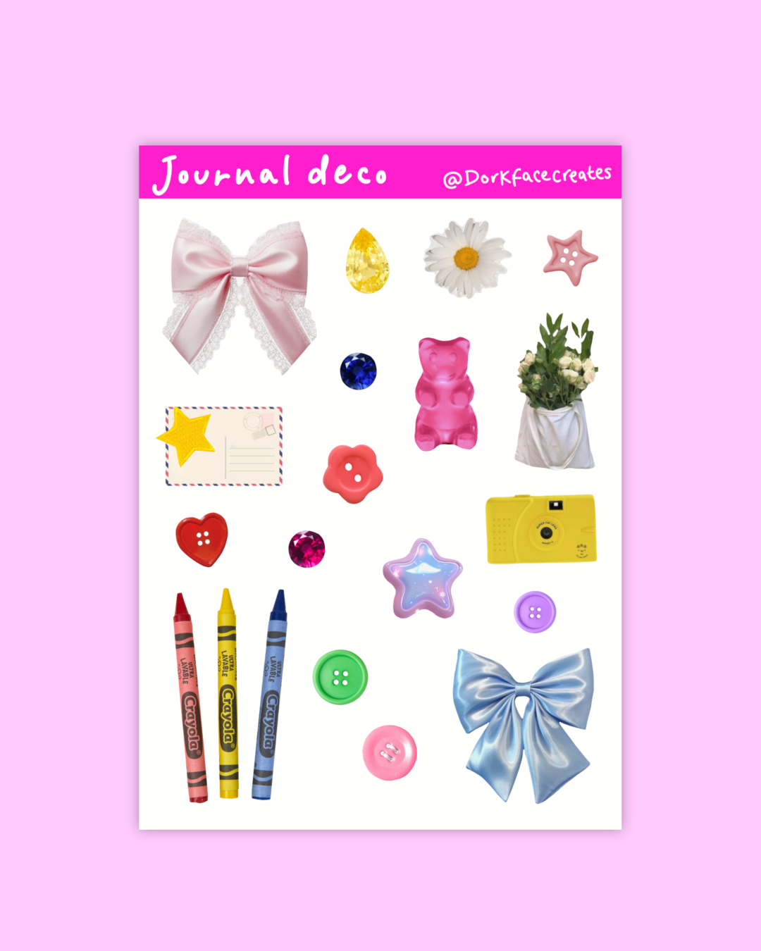 Journal Deco Cute Stickers