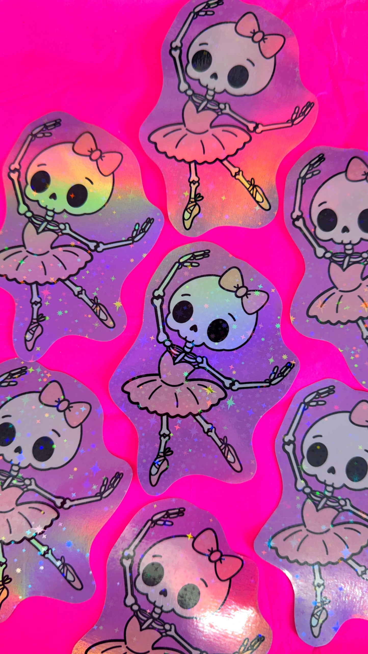 Skele Ballerina Sticker
