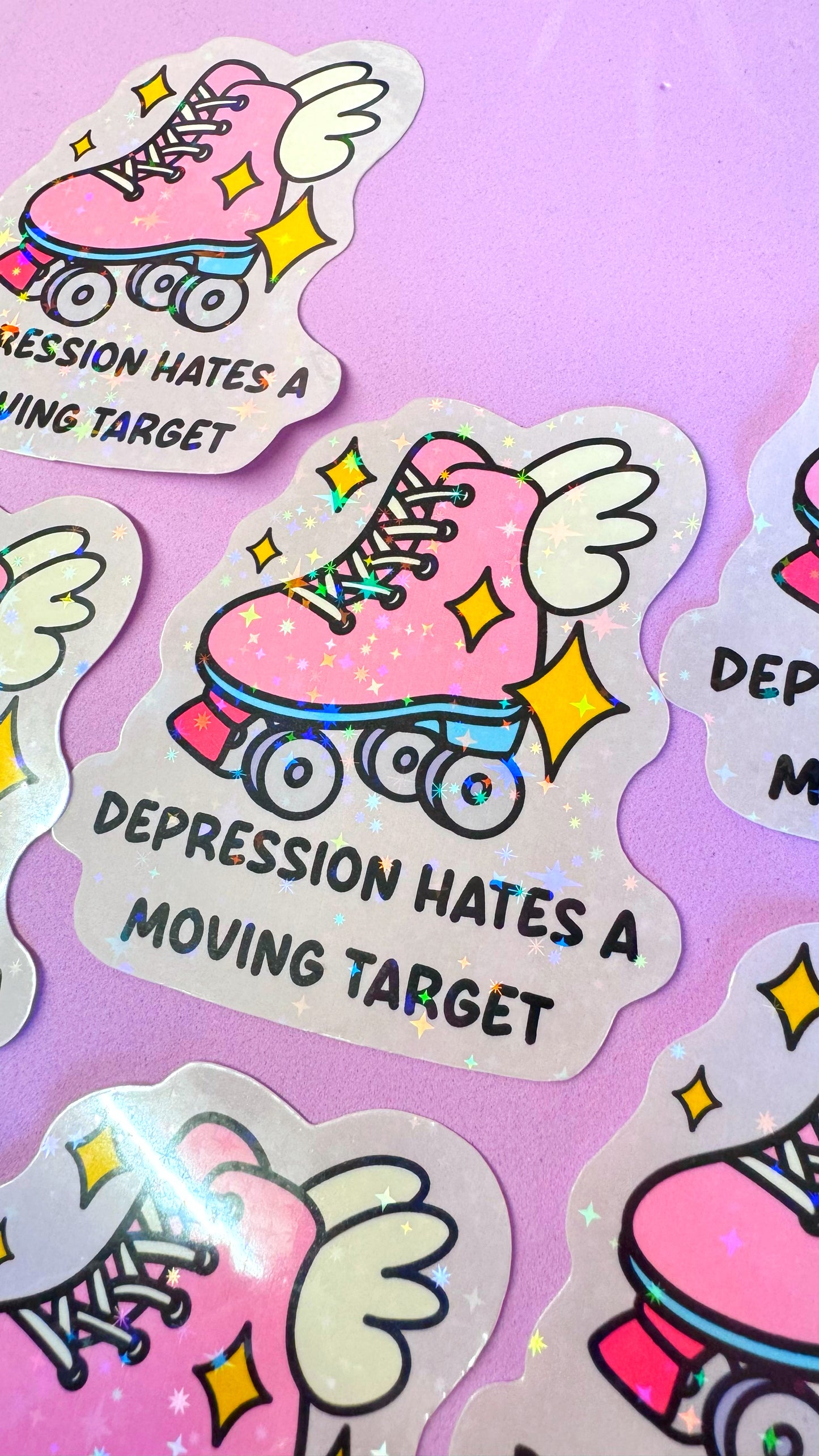 Moving Target Sticker