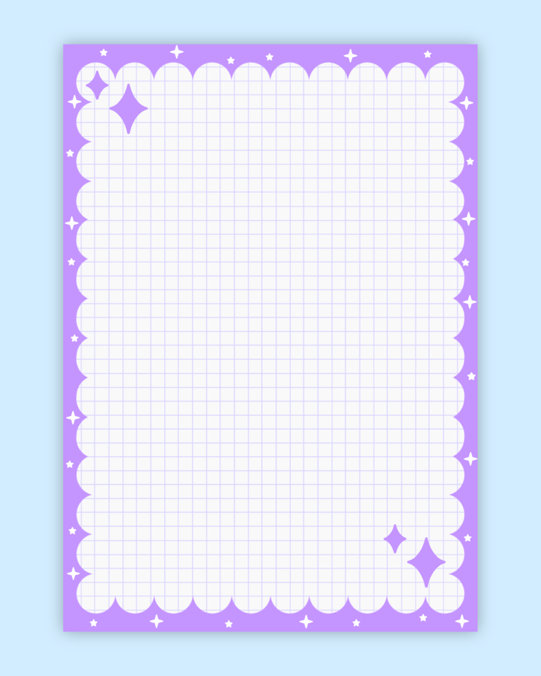 A5 Sparkle Notepad