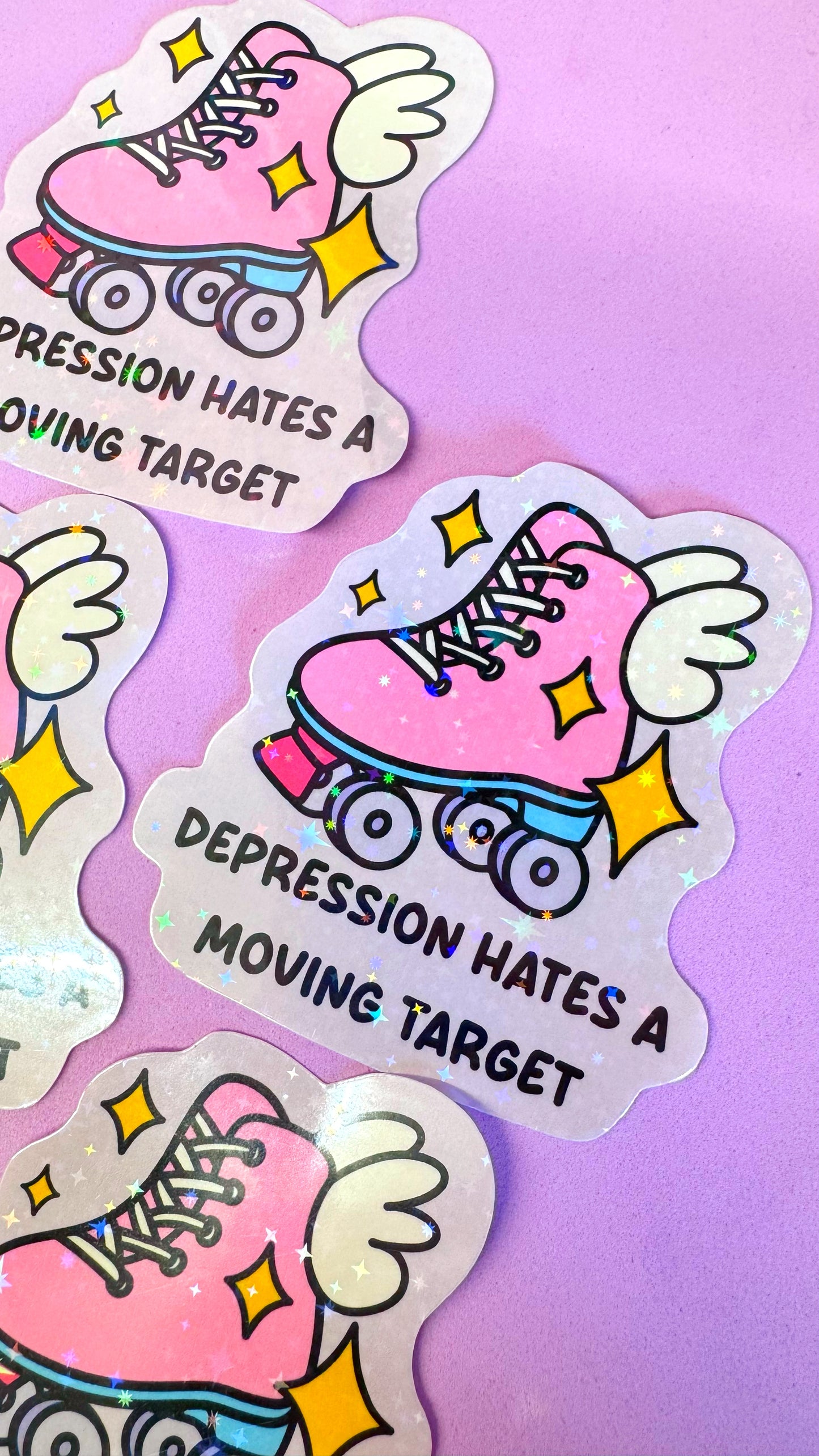 Moving Target Sticker