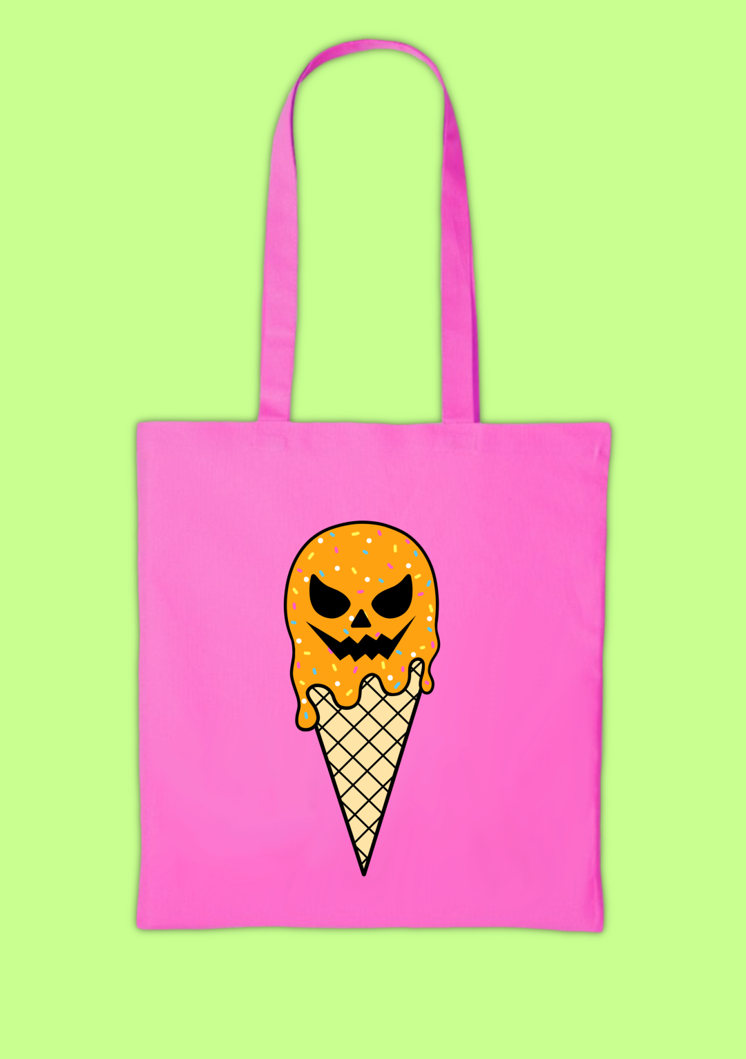 Spooky Ice Cream Tote Bag