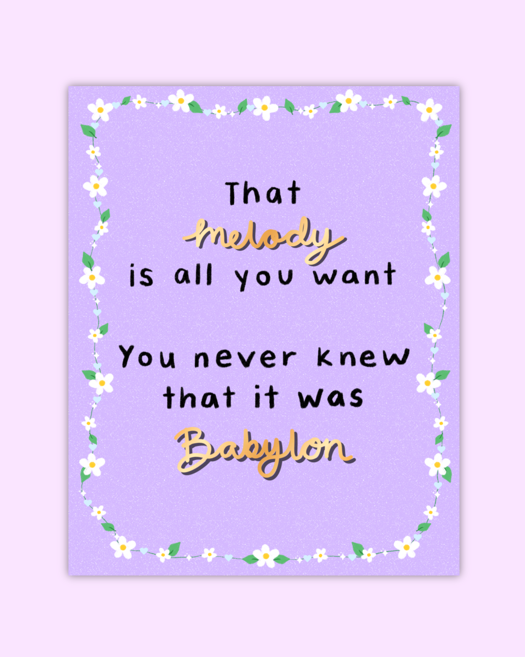Babylon Print