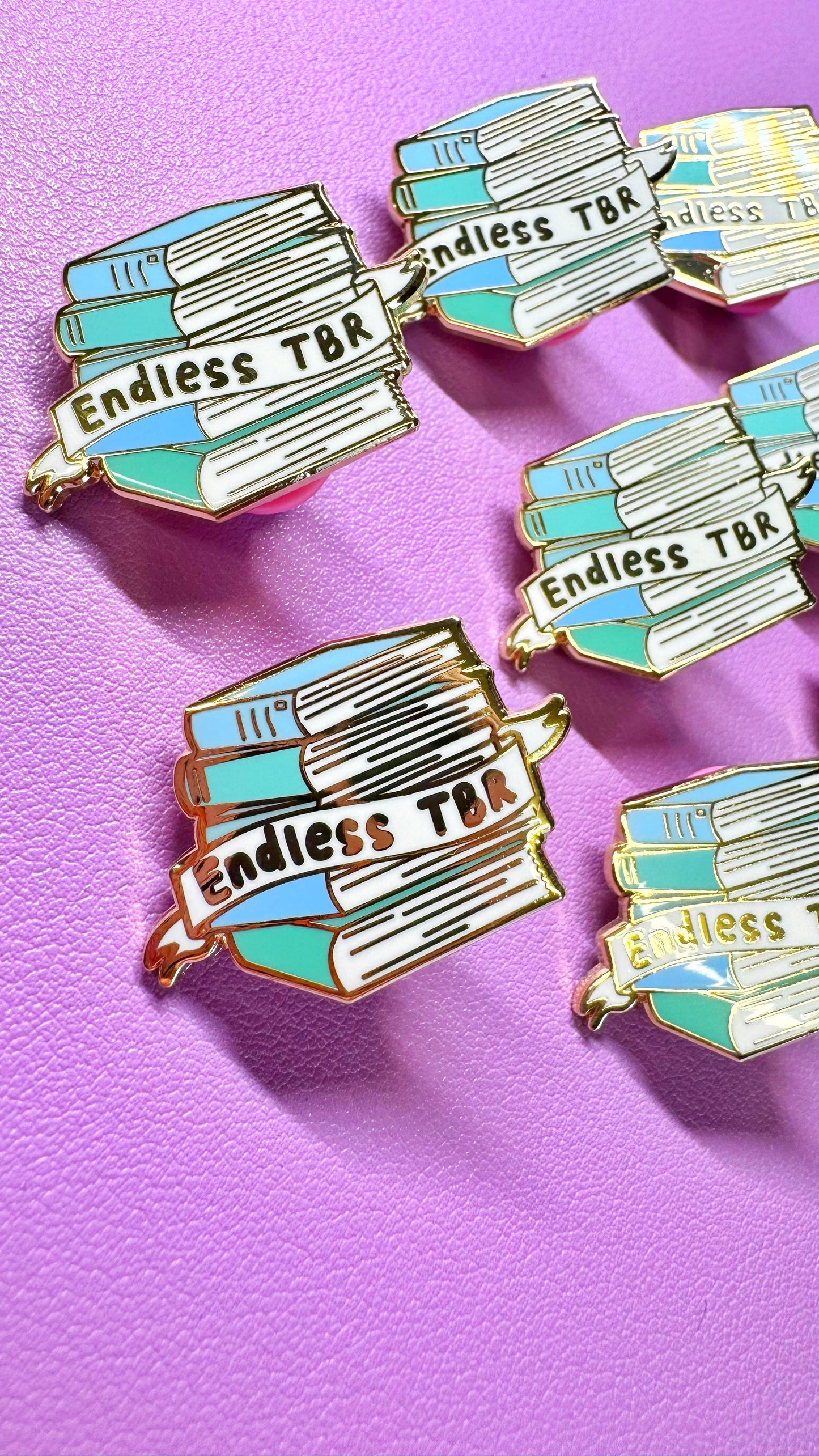 Endless TBR Enamel Pin