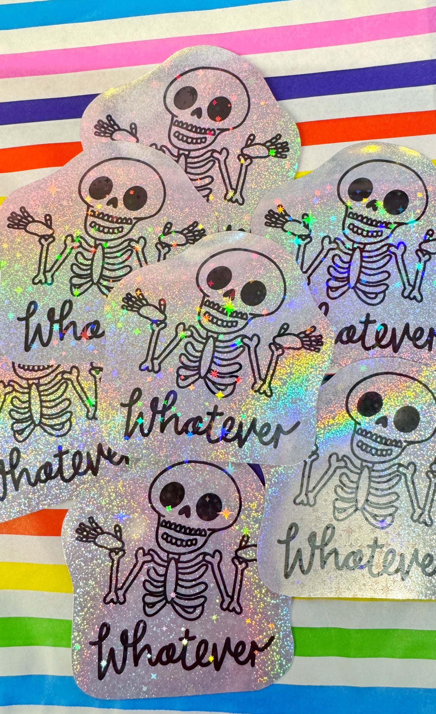 Whatever Holo Sticker