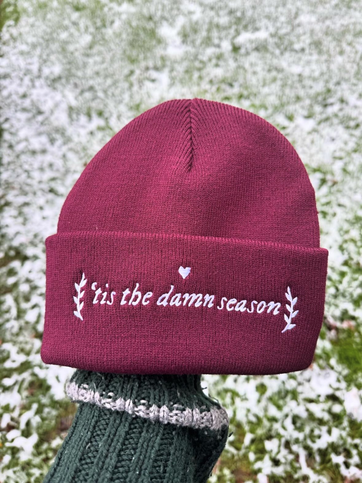 Tis The Damn Season Beanie PREORDER