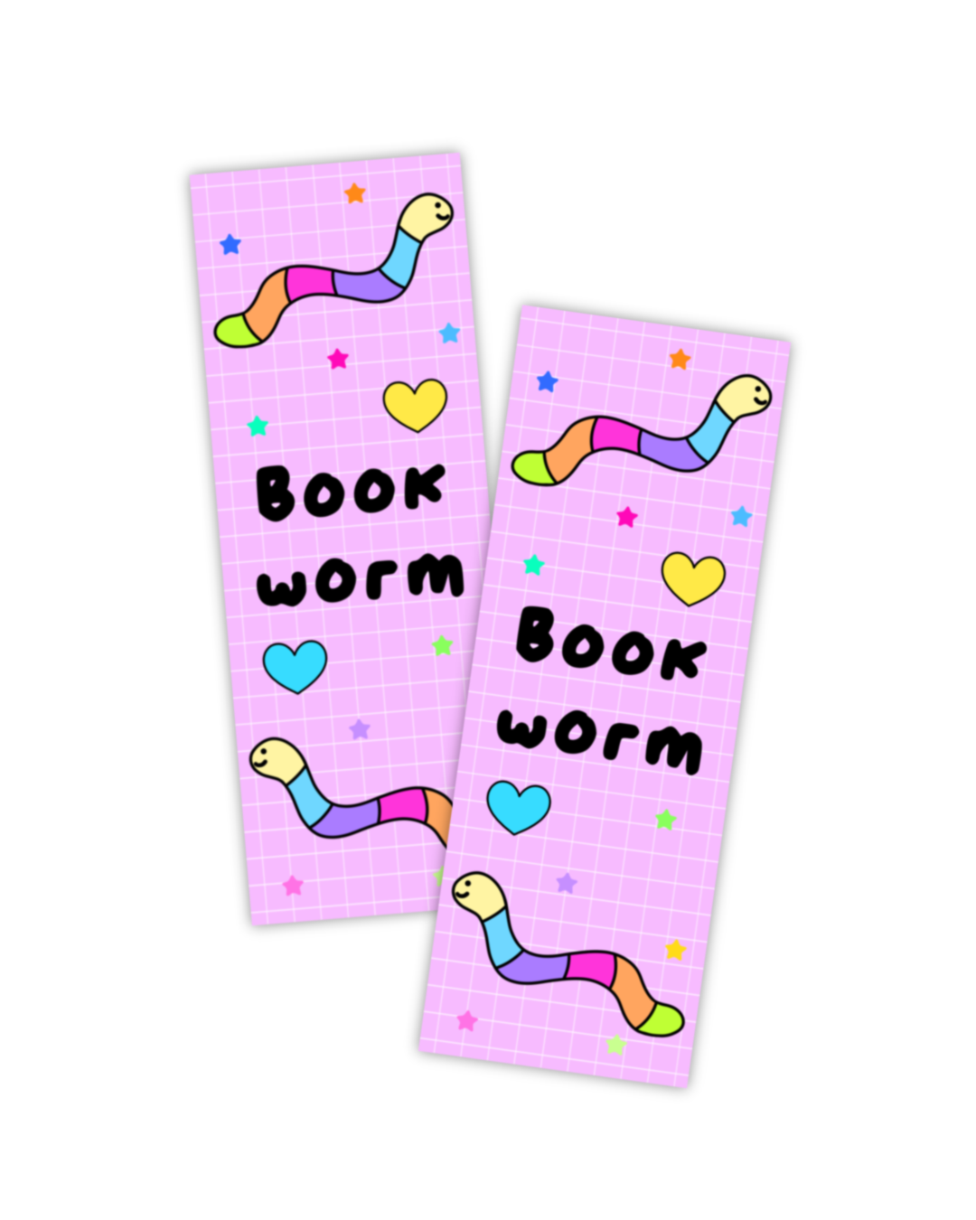 Book Worm Bookmarks