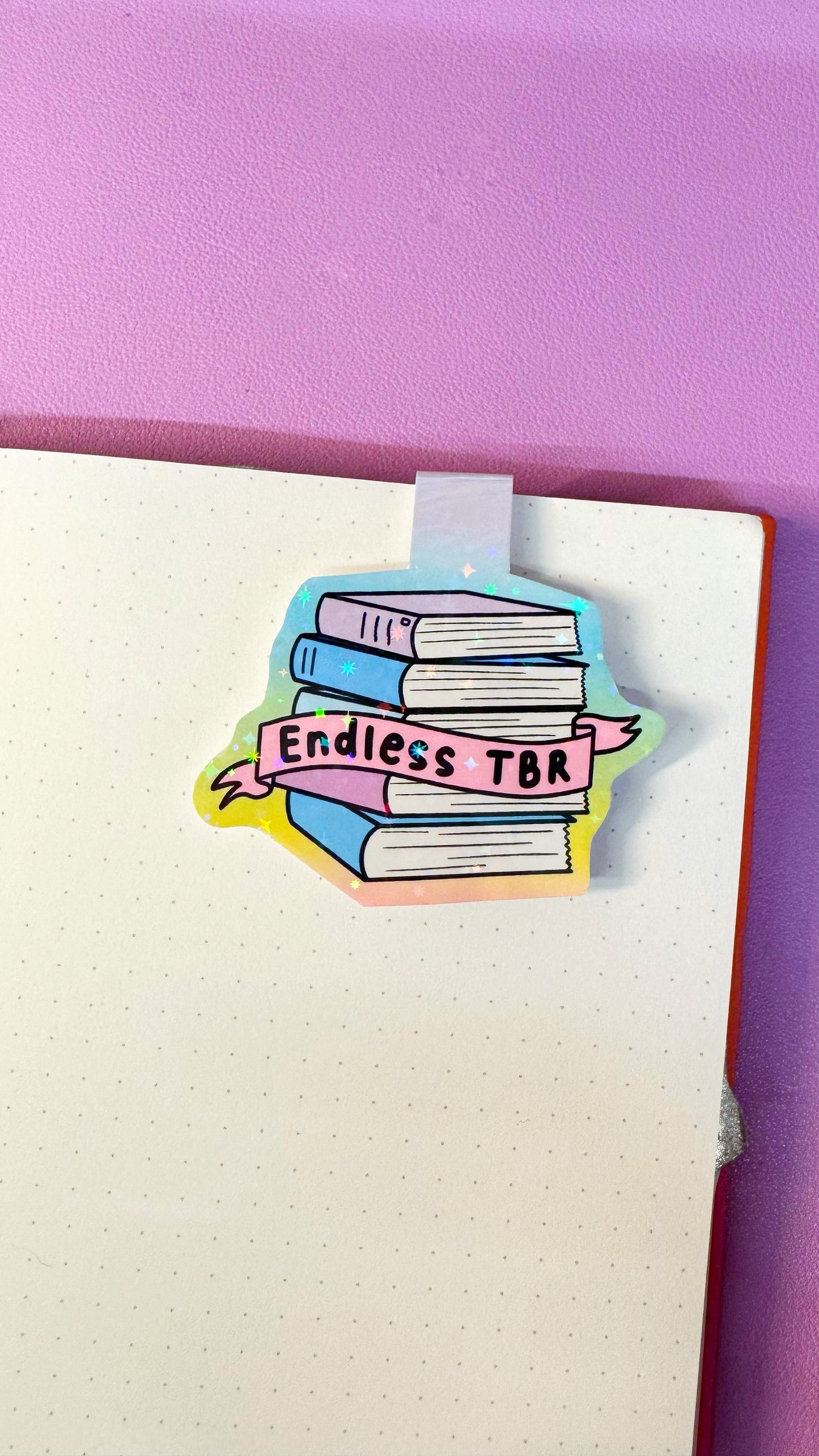TBR Magnetic Bookmark